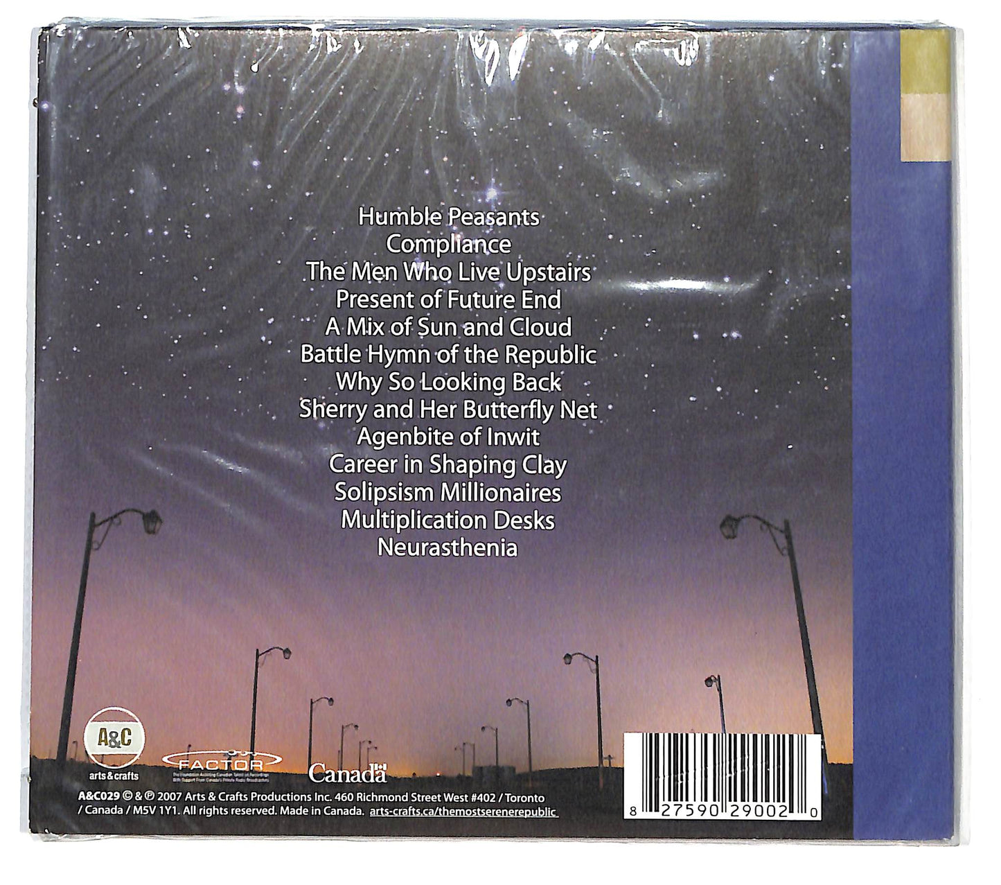 EBOND The Most Serene Republic - Population CD CD124720