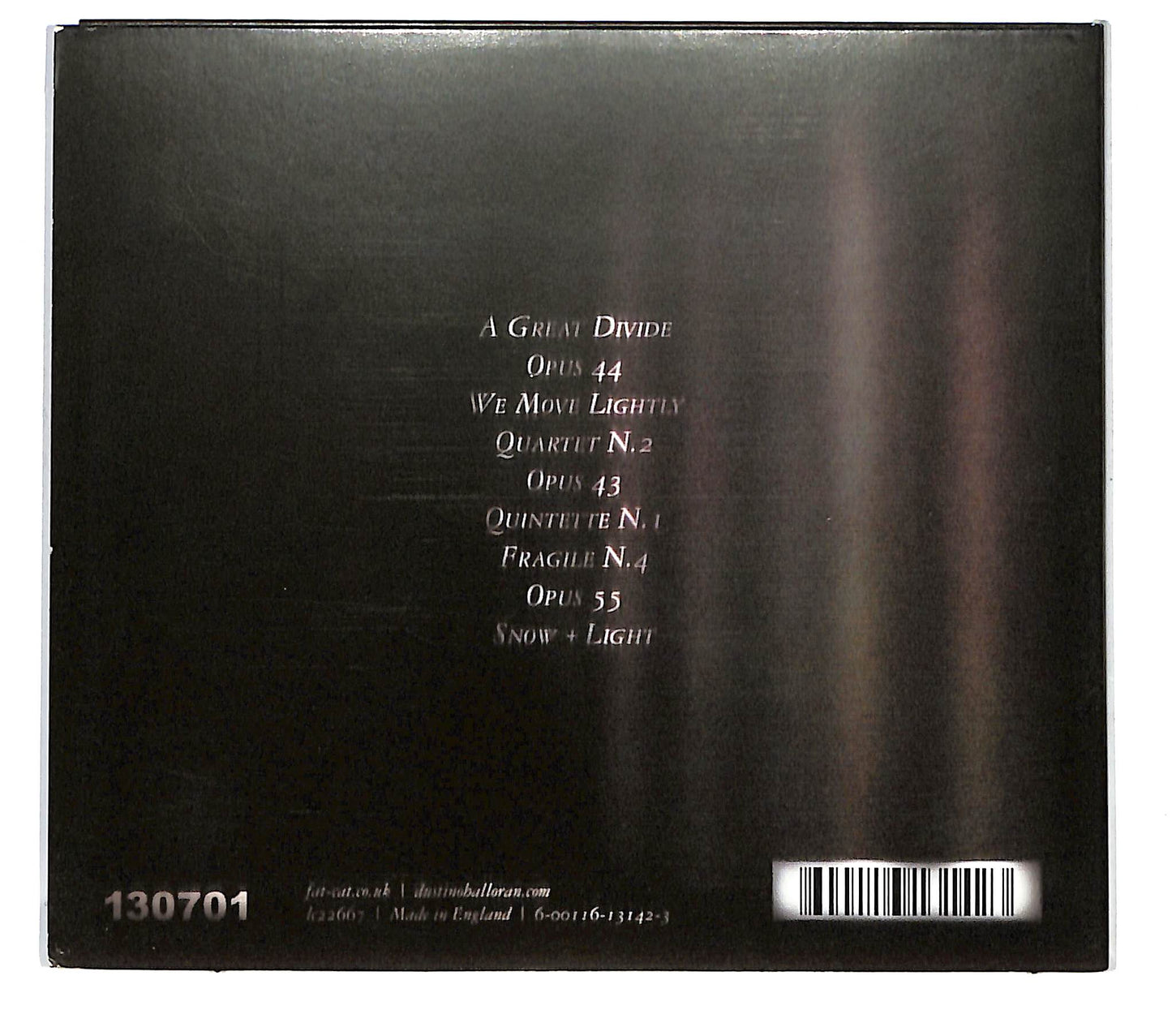 EBOND Dustin O'Halloran - Lumiere DIGIPACK CD CD124743