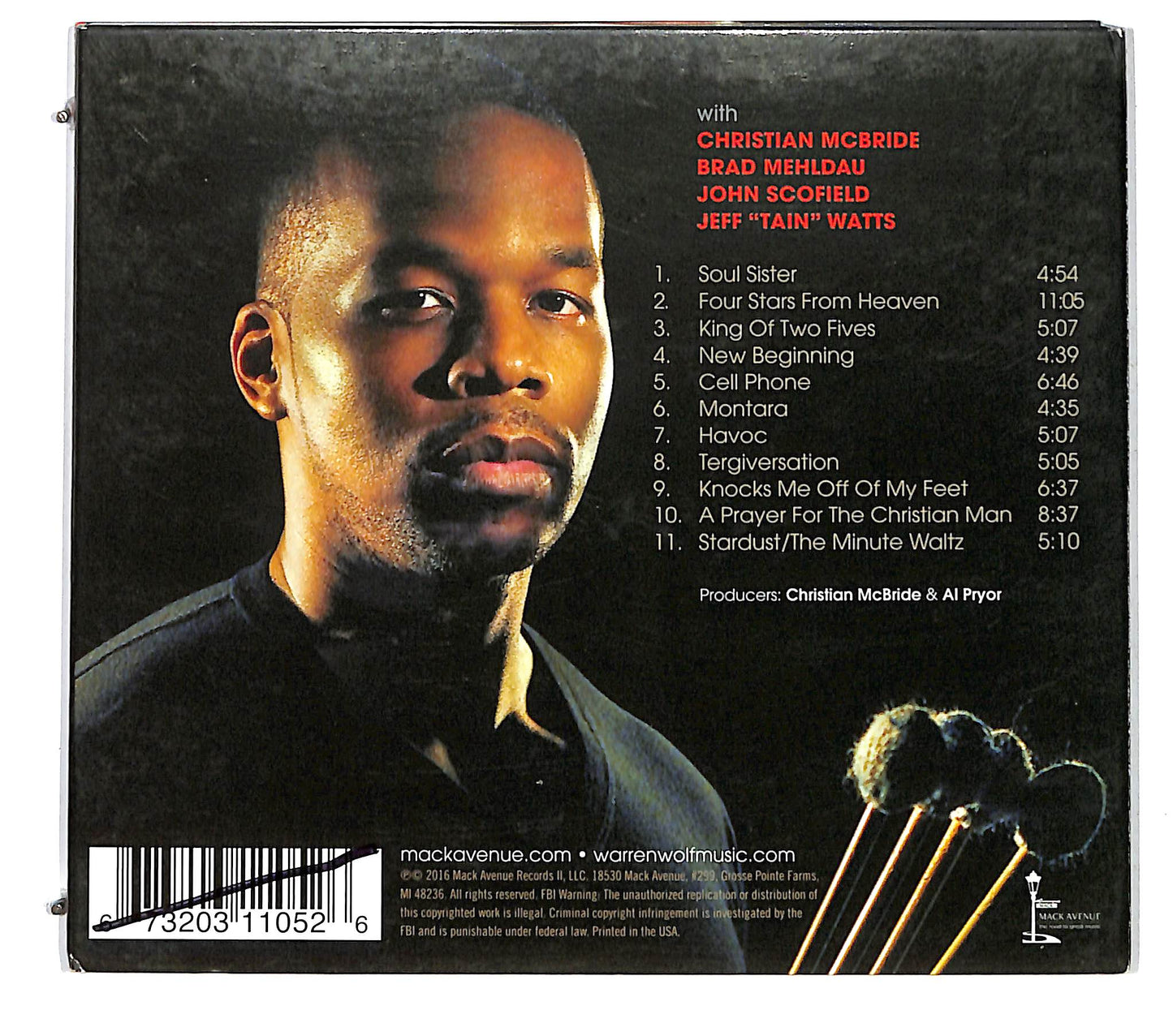 EBOND Warren Wolf - Convergence DIGIPACK CD CD124746