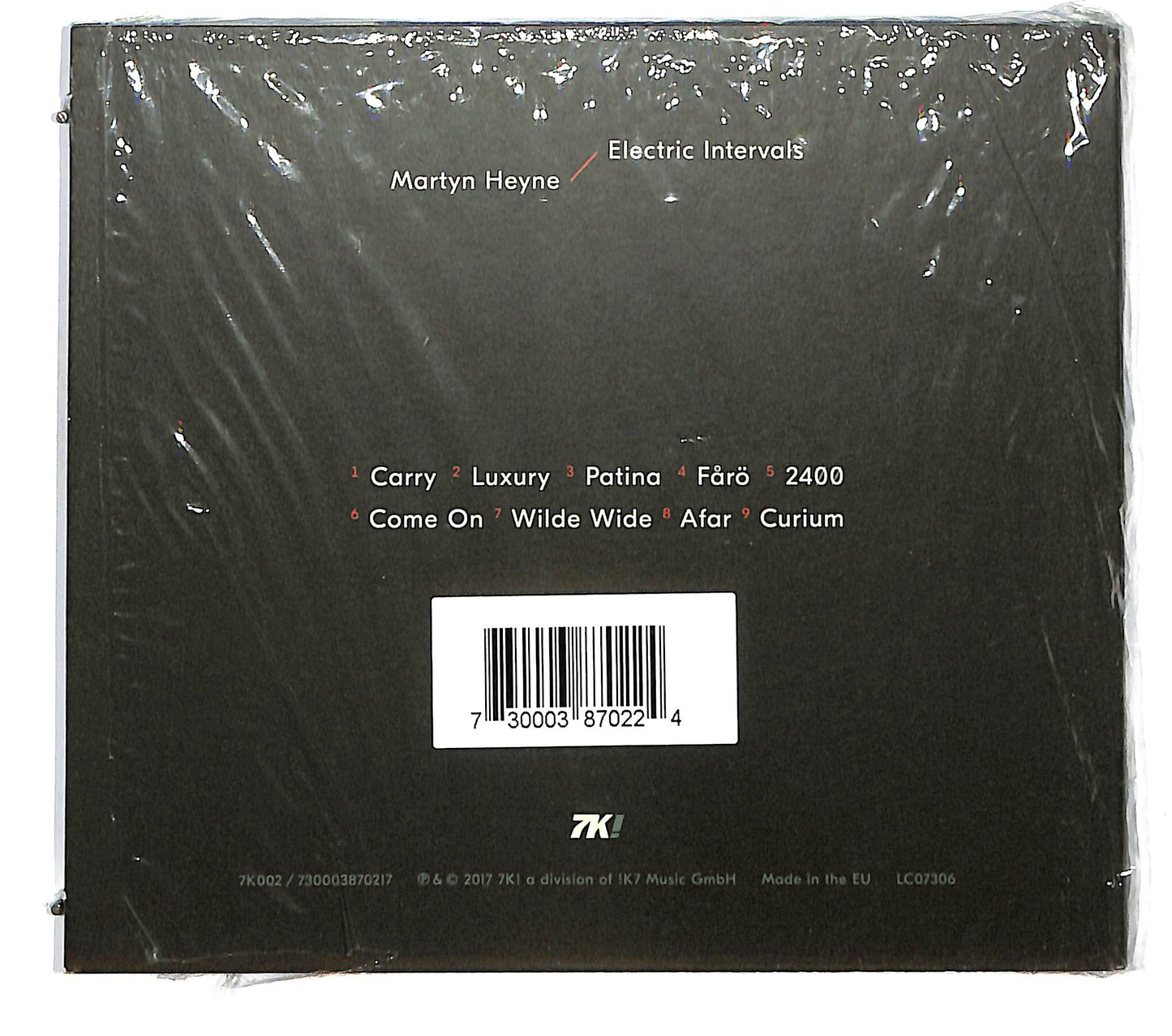 EBOND Martyn Heyne - Electric Intervals SJB DIGIPACK CD CD124759