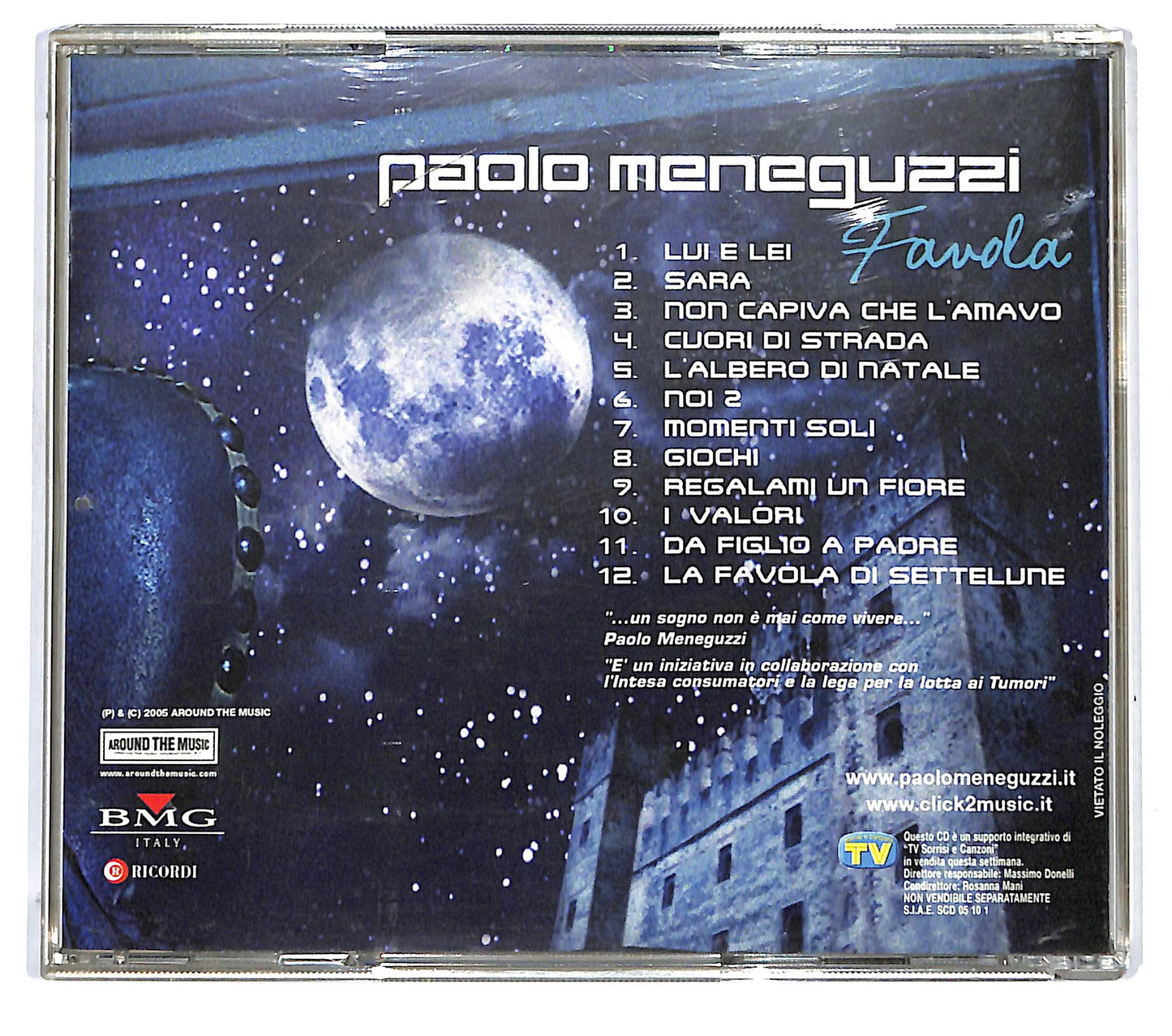EBOND Paolo Meneguzzi - Favola EDITORIALE CD CD124775