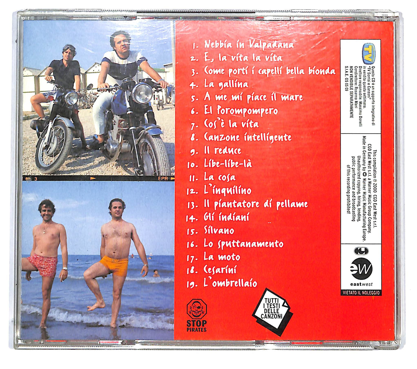 EBOND Cochi E Renato - ...Le Canzoni Intelligenti EDITORIALE CD CD124801