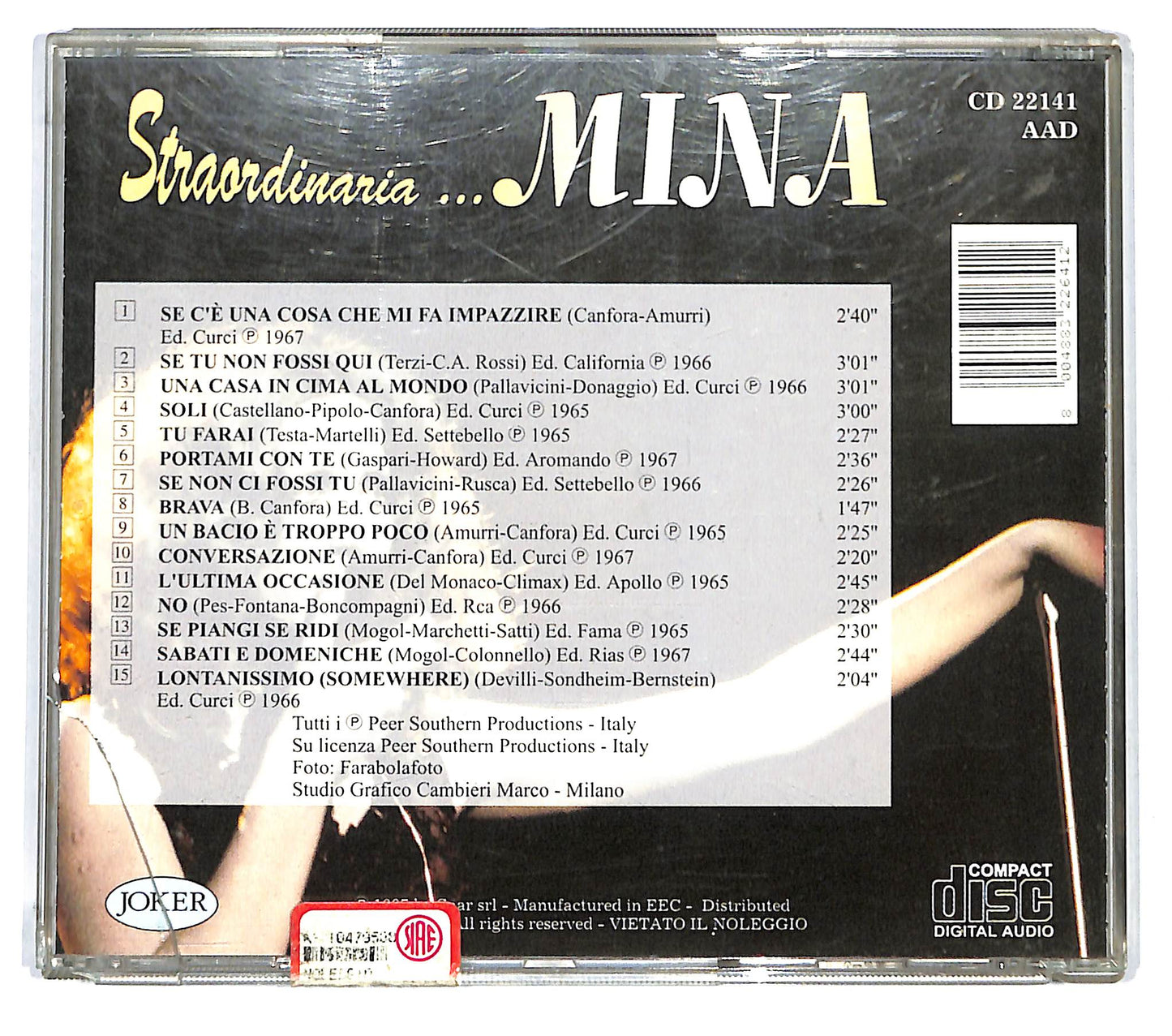 EBOND Mina (3) - Straordinaria...Mina CD CD124814