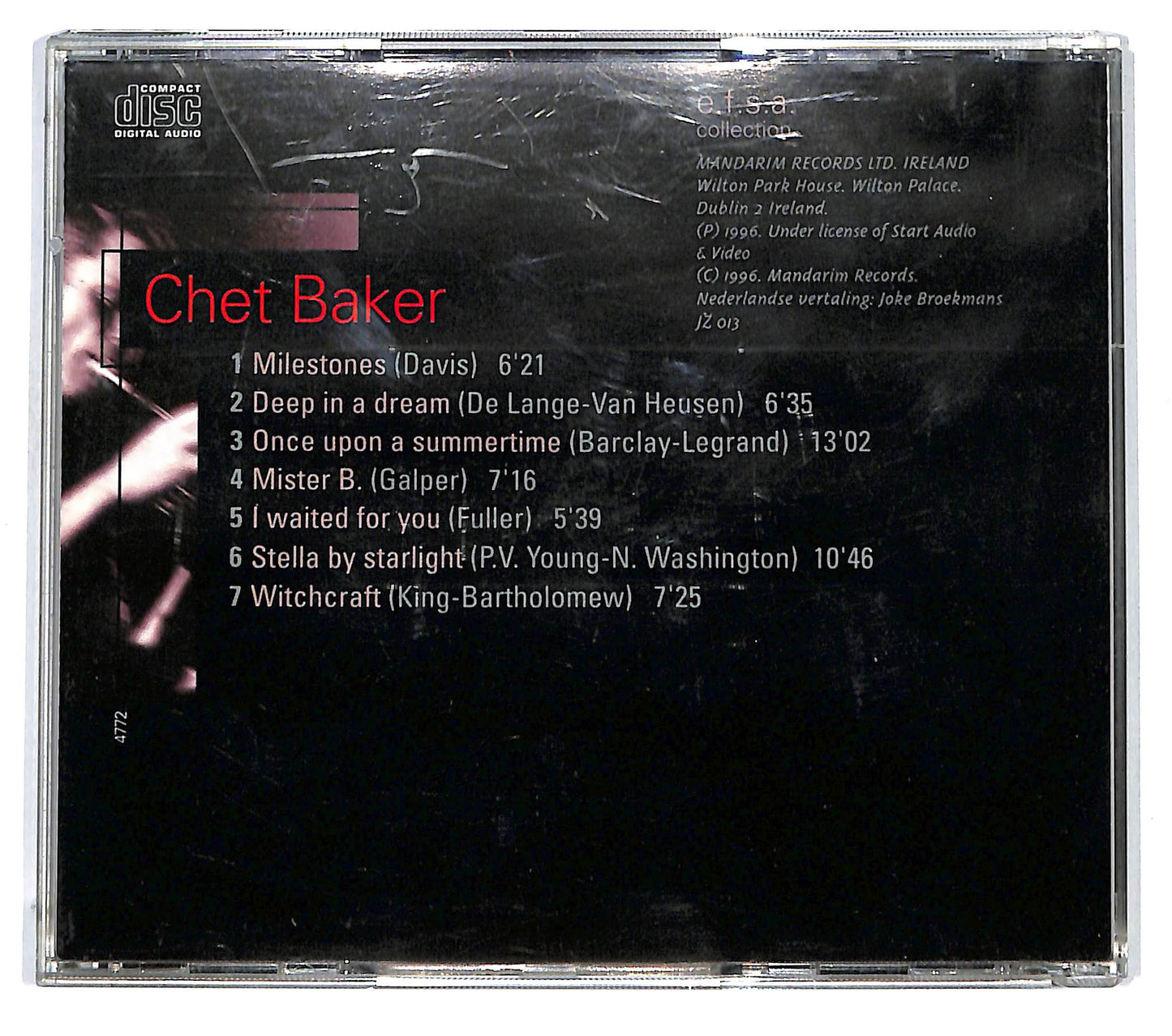 EBOND Chet Baker - Jazz Masters (100 Ans De Jazz) CD CD124825