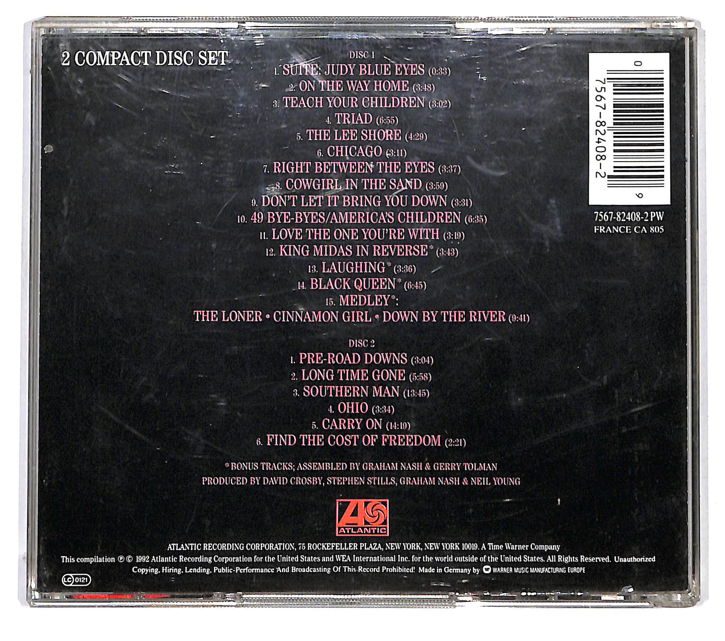 EBOND Crosby, Stills, Nash & Young - 4 Way Street CD CD124854