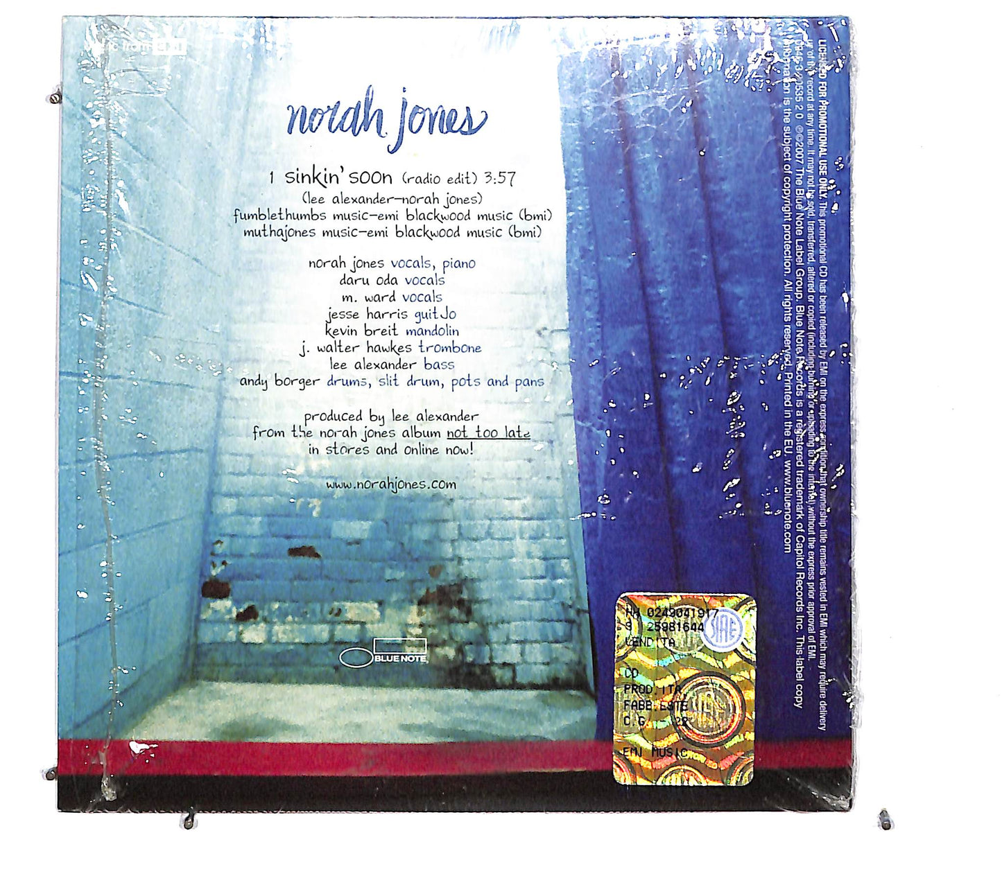 EBOND Norah Jones - Sinkin' Soon CD CD124903