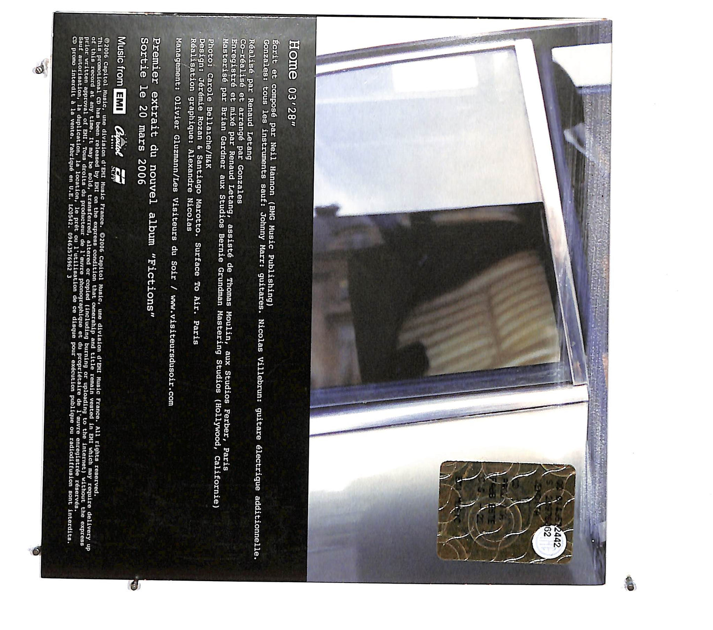 EBOND Jane Birkin - Home 20-03-2006 Paris CD CD124904