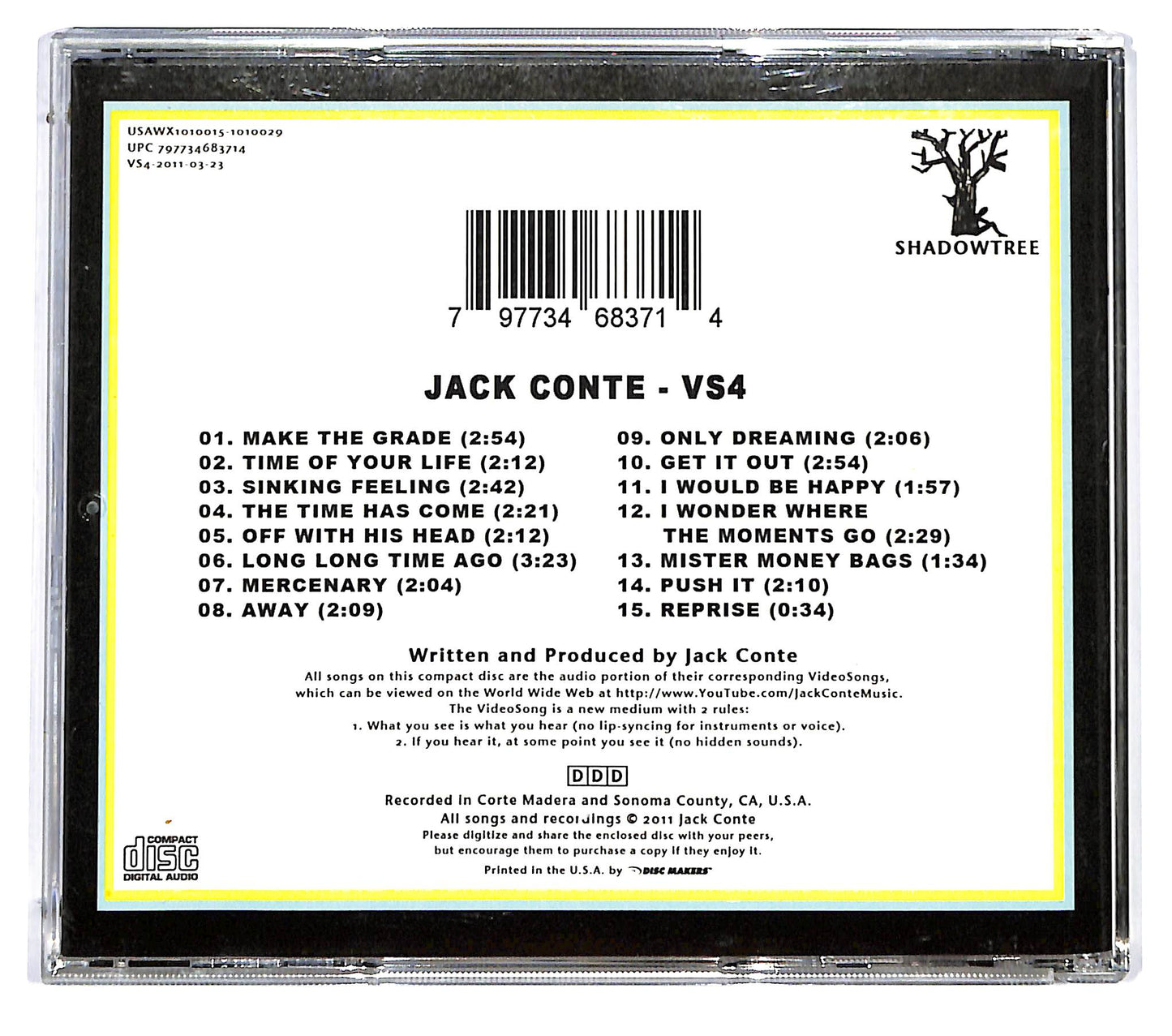 EBOND Jack Conte - VS4 CD CD124908