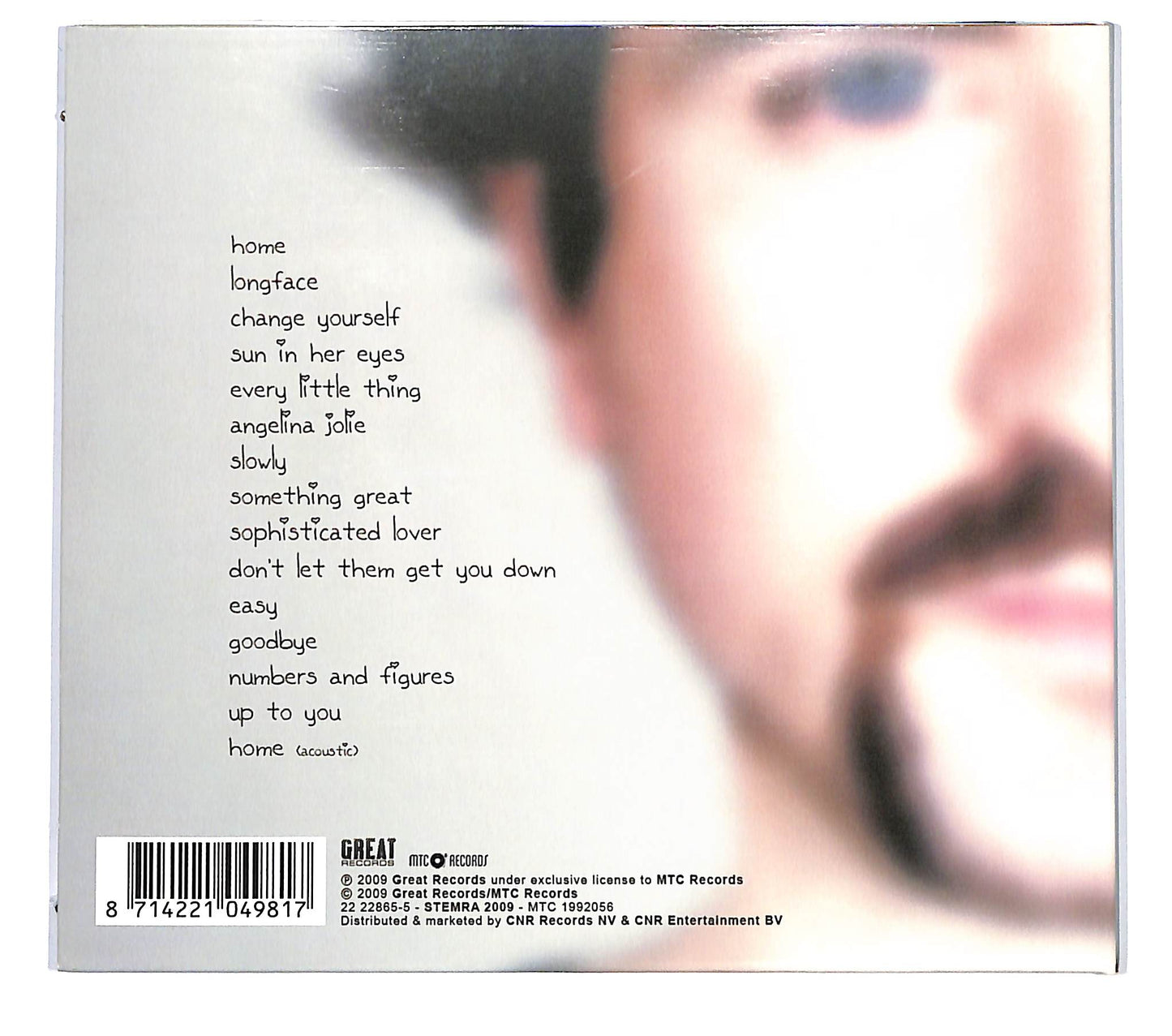 EBOND Tom Helsen - Home DIGIPACK CD CD124926