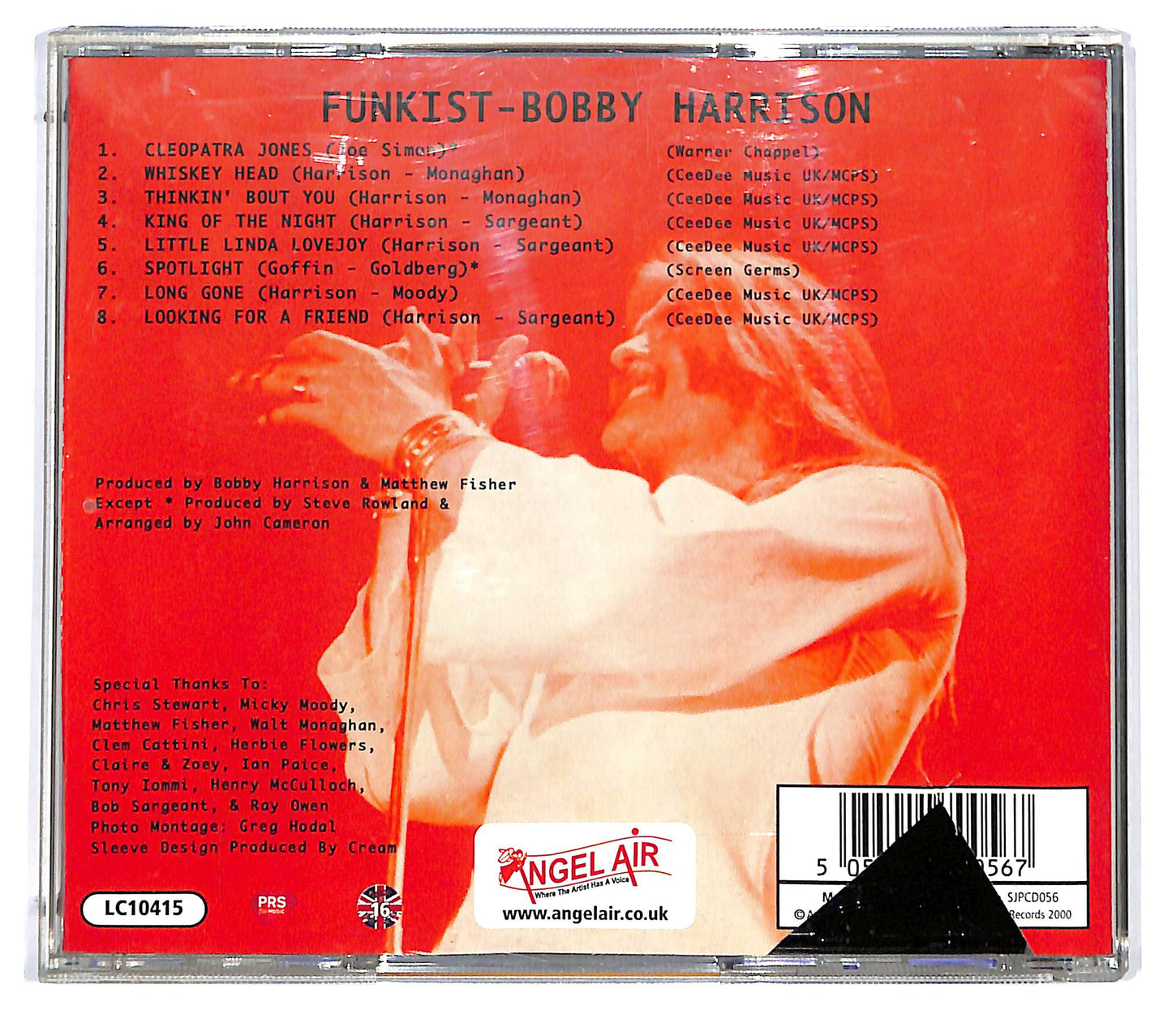 EBOND Bobby Harrison - Funkist CD CD124927