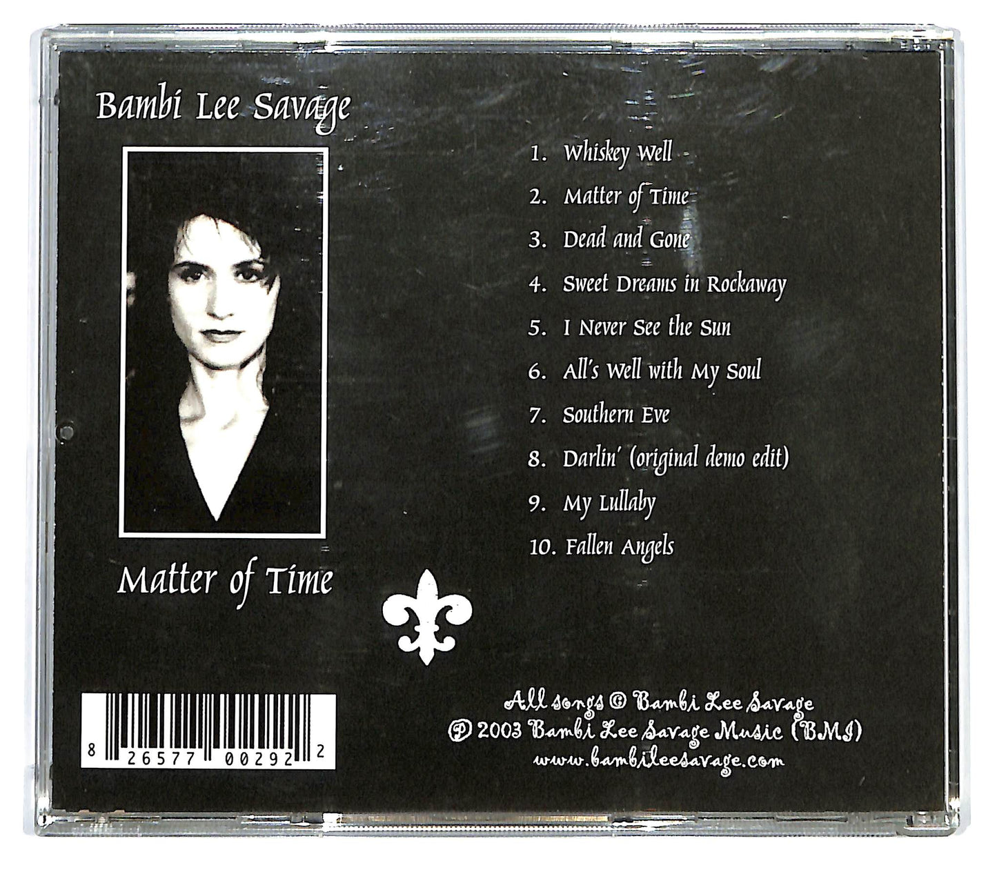EBOND Bambi Lee Savage - Matter Of Time CD CD124935