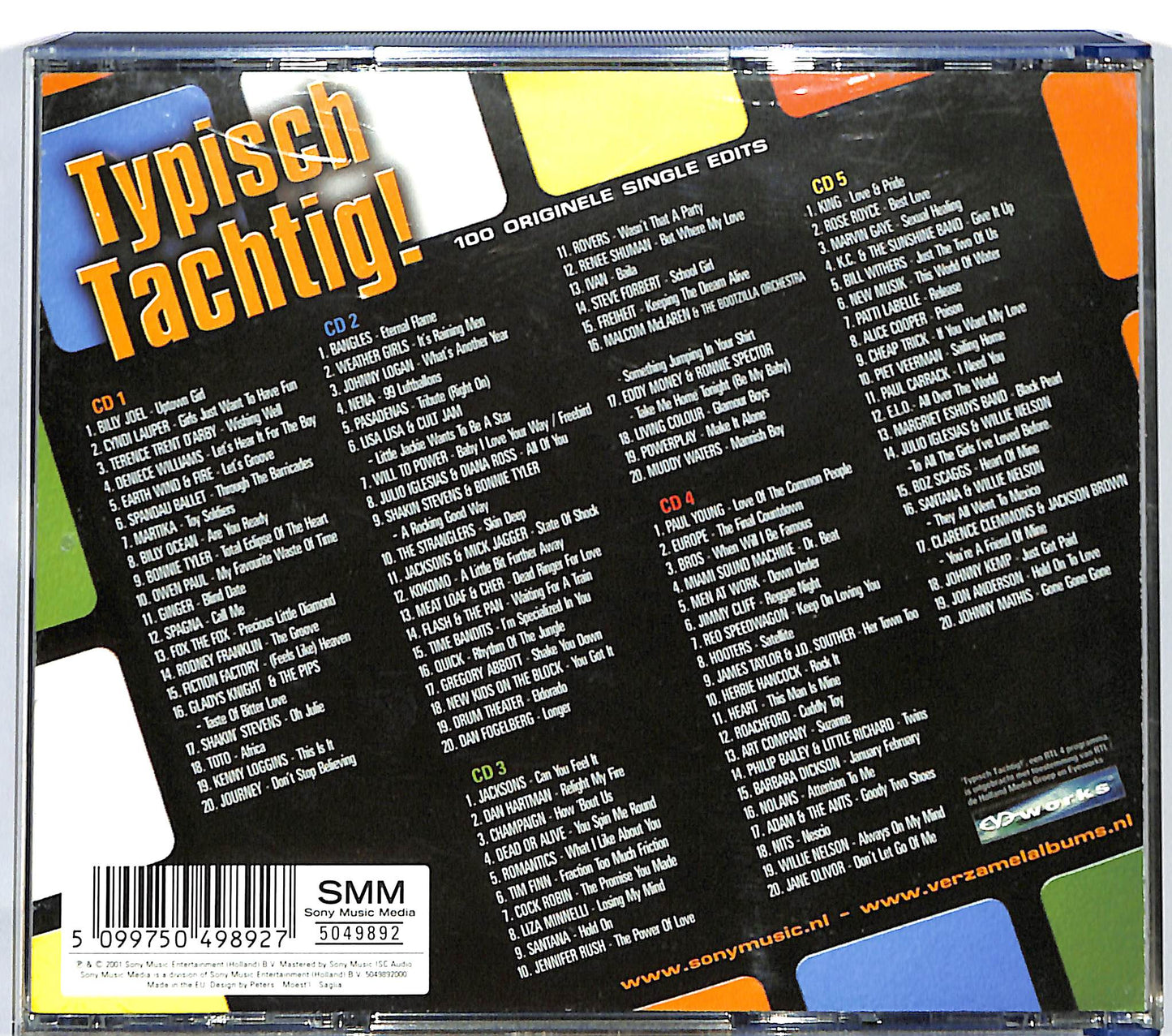 EBOND Various - Typisch Tachtig! (De 100 Grootste Hits) CD CD124959