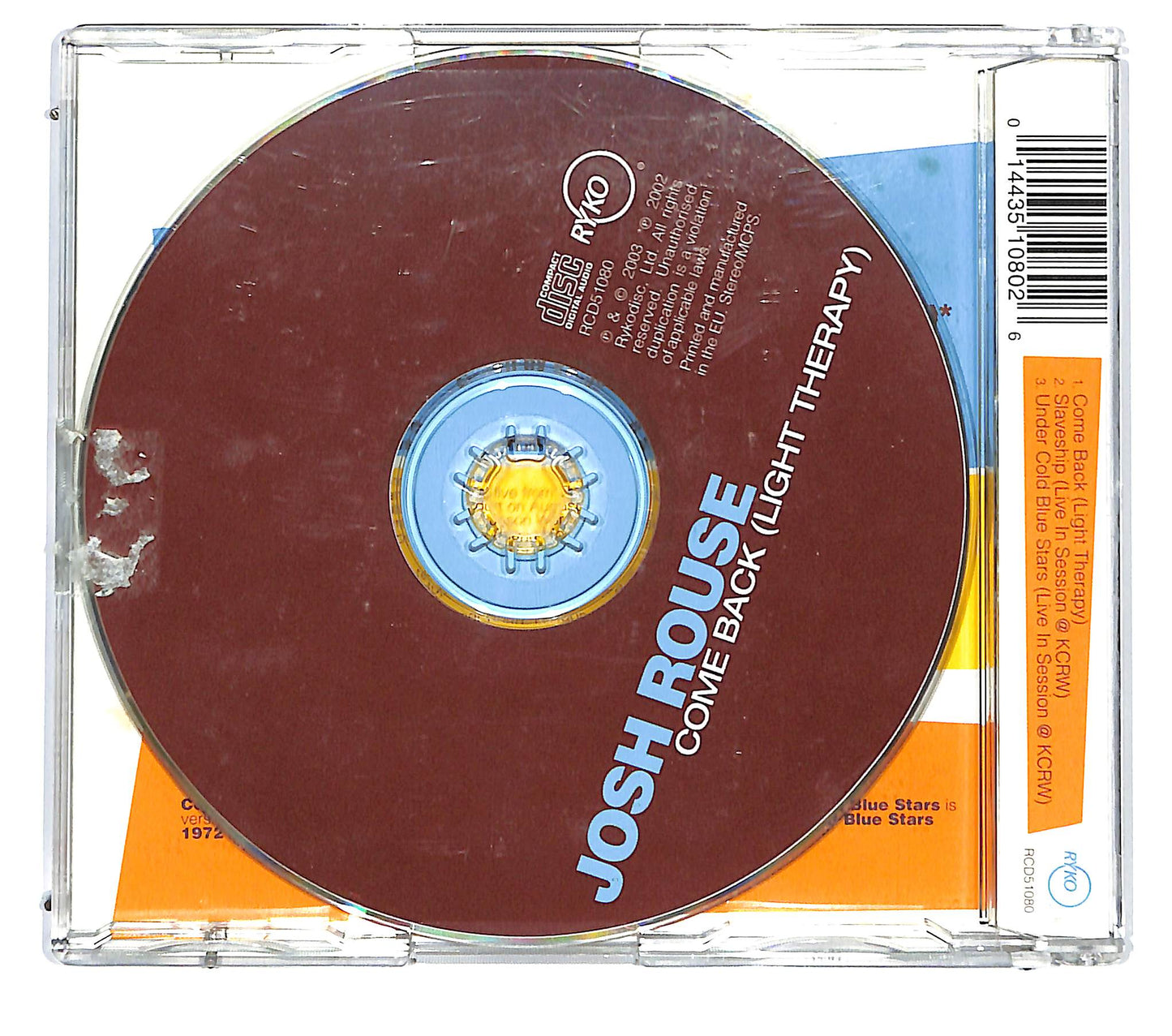 EBOND Josh Rouse - Come Back (Light Therapy) CD CD124964
