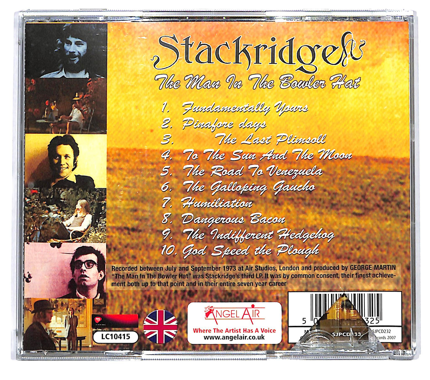 EBOND Stackridge - The Man In The Bowler Hat CD CD125004