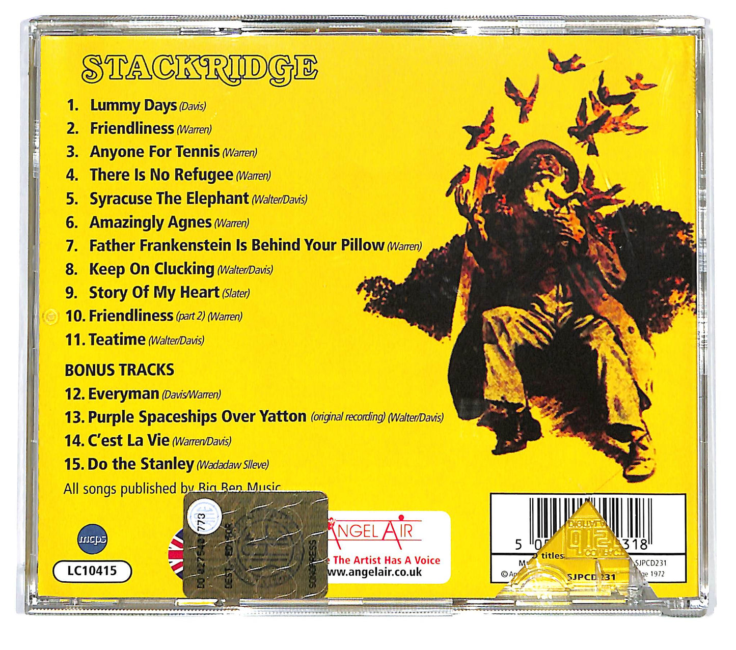 EBOND Stackridge - Friendliness CD CD125005
