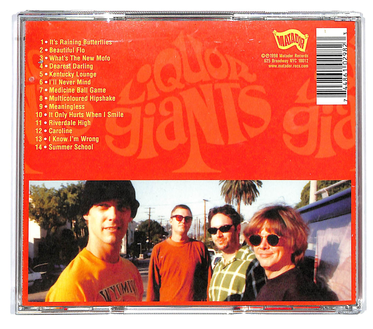 EBOND Liquor Giants - Every Other Day At A Time CD CD125038