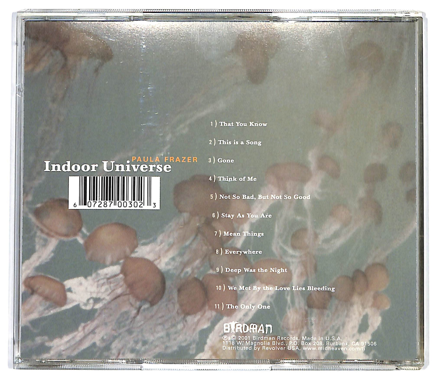 EBOND Paula Frazer - Indoor Universe CD CD125110
