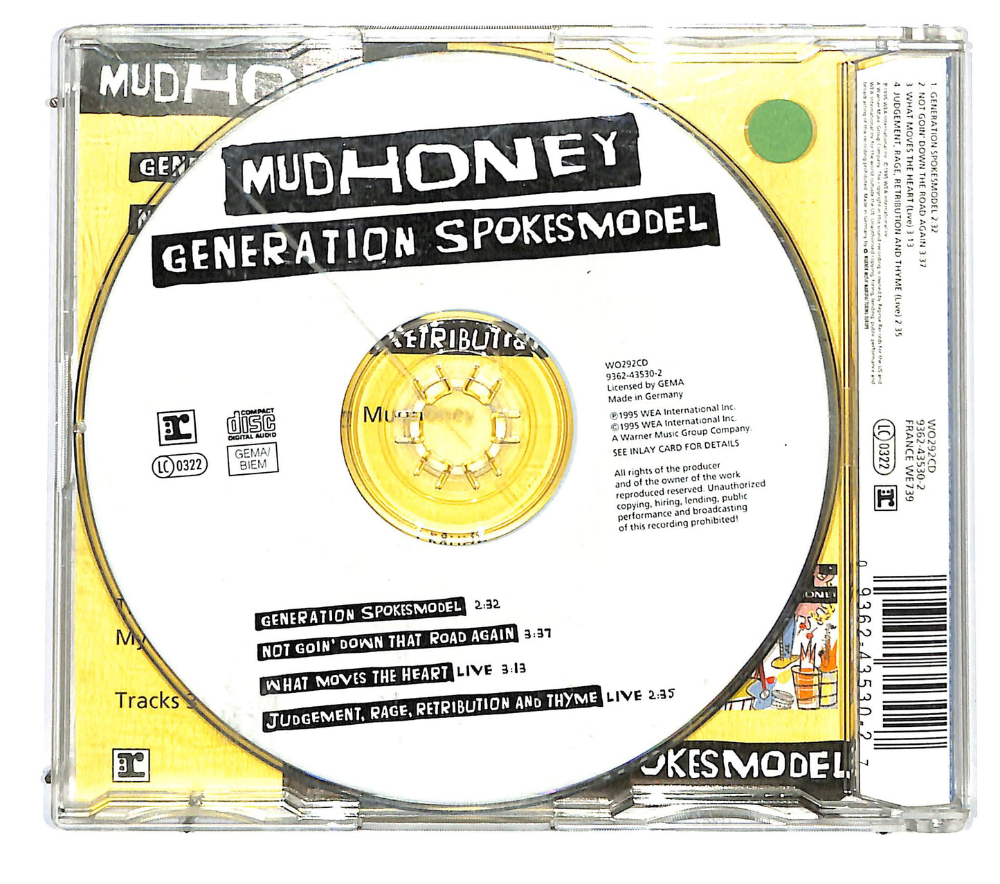 EBOND Mudhoney - Generation Spokesmodel CD CD125127