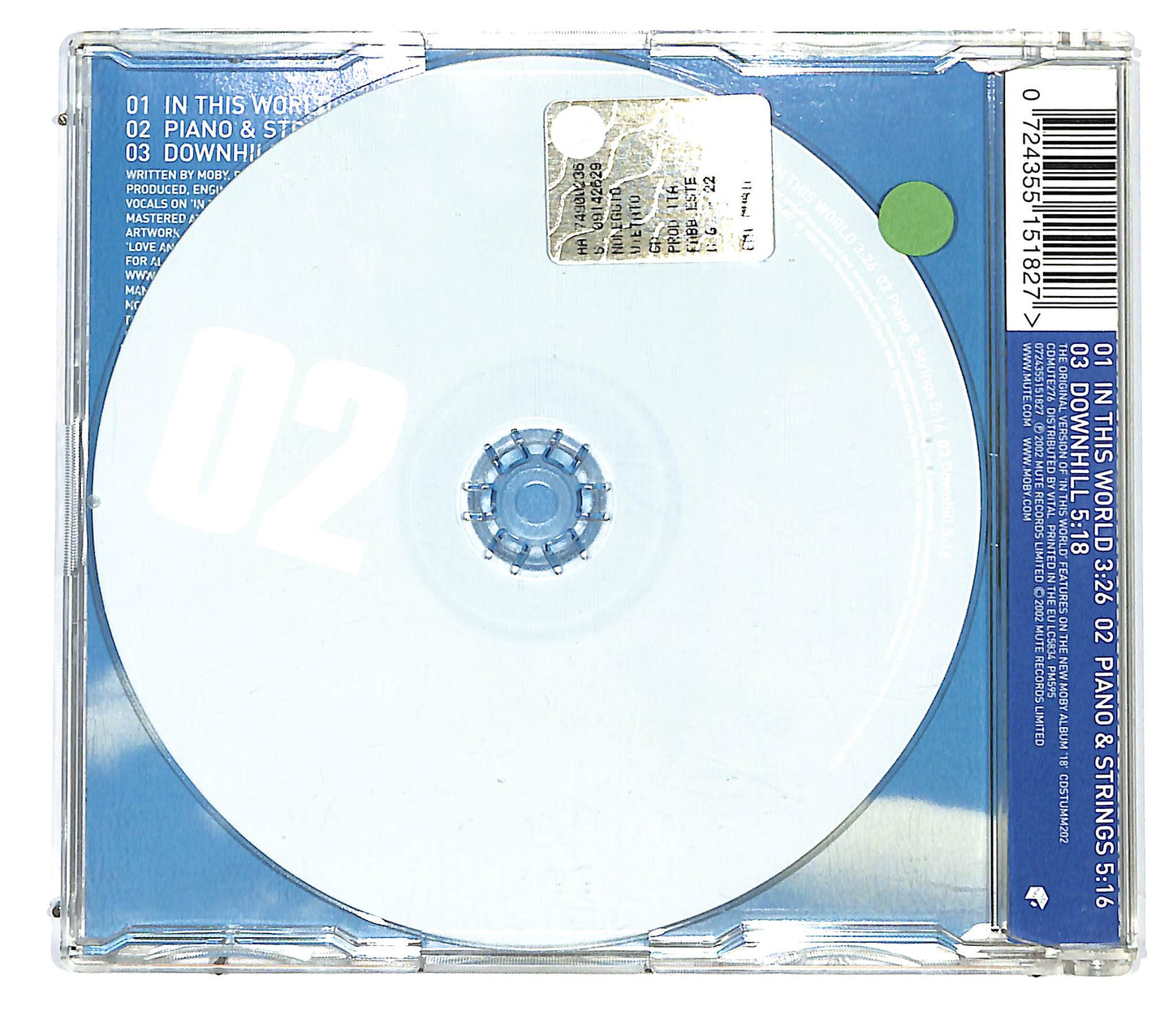 EBOND Moby - In This World CD CD125138