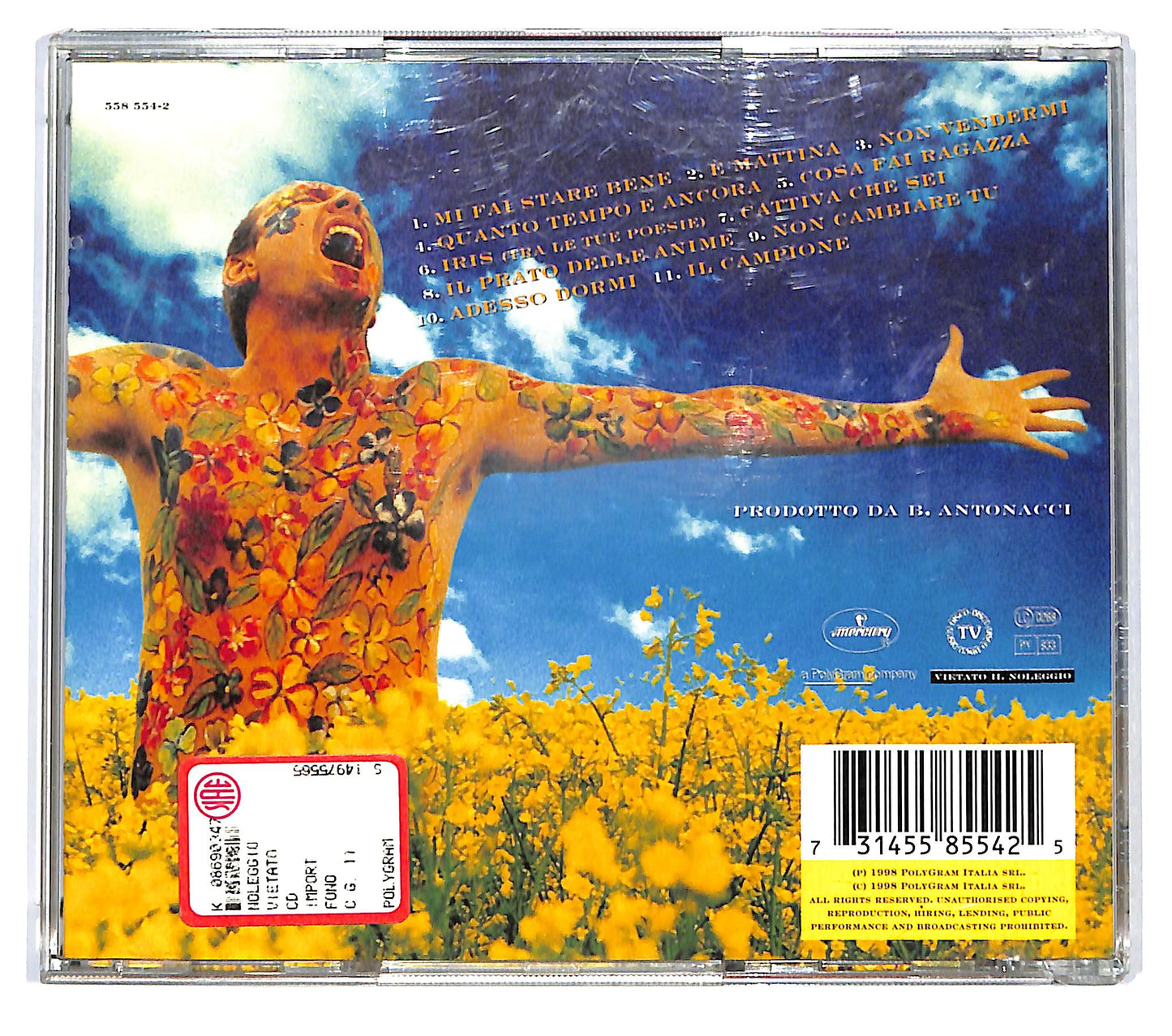 EBOND Biagio Antonacci - Mi Fai Stare Bene CD CD125152