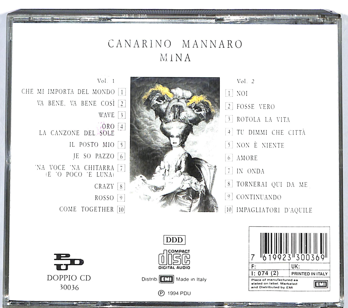 EBOND Mina - Canarino Mannaro Vol. 1/2 CD CD125217