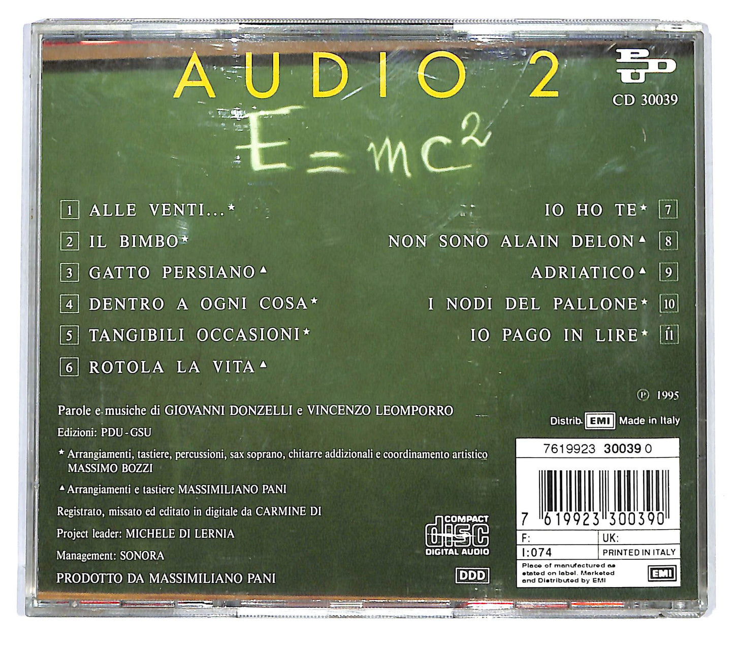 EBOND Audio 2 - E=mc2 CD CD125224