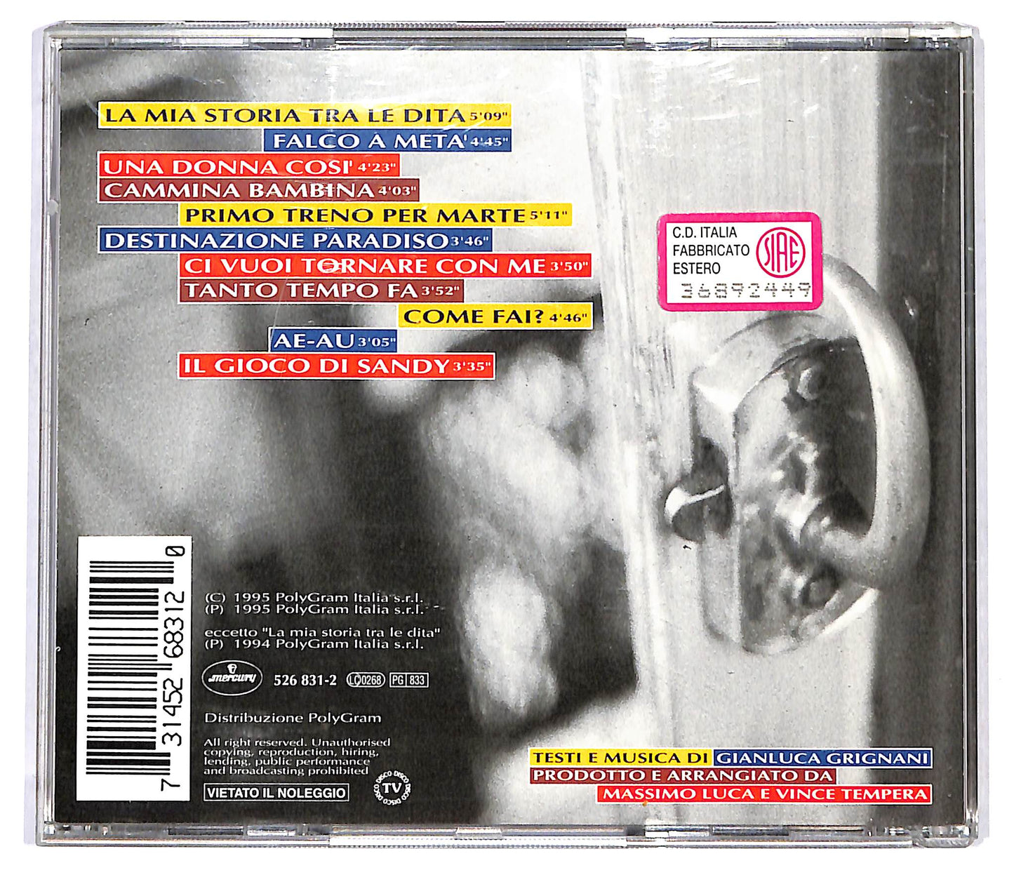 EBOND Gianluca Grignani - Destinazione Paradiso CD CD125250