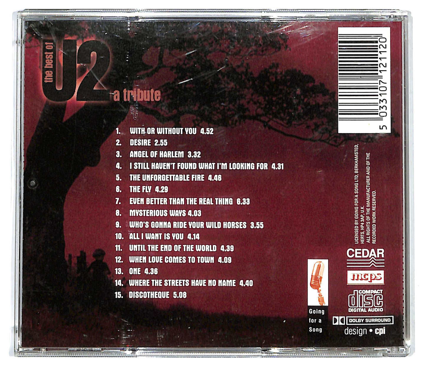 EBOND Studio 99 - The Best Of U2 - A Tribute CD CD125321