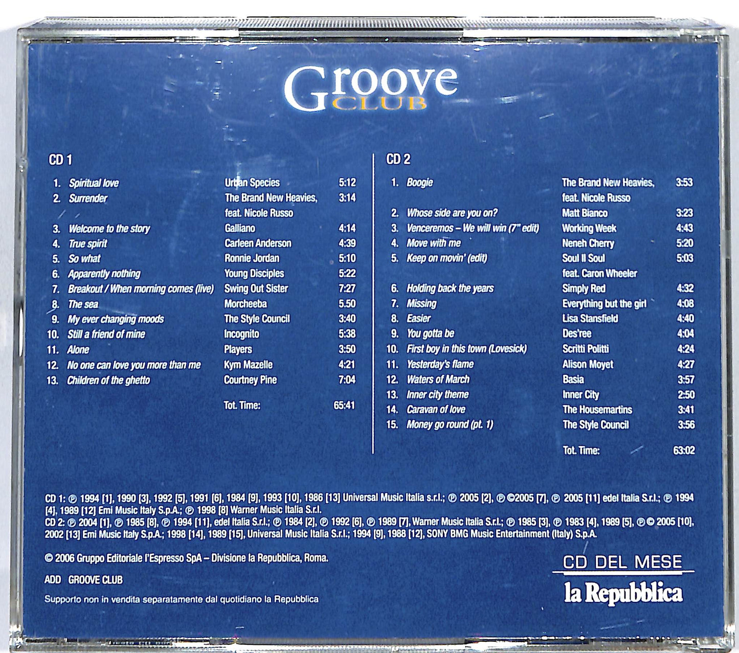 EBOND Various - Groove Club CD CD125328