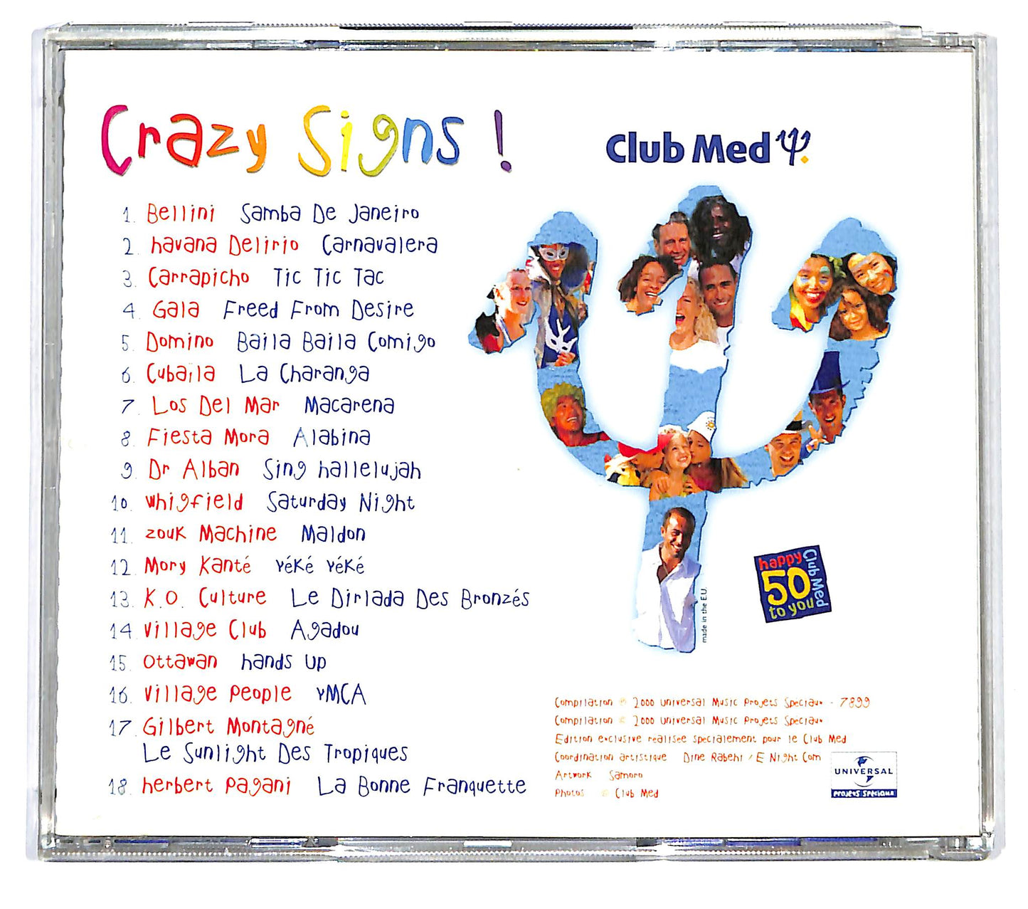 EBOND Various - Club Med Crazy Signs! CD CD125351