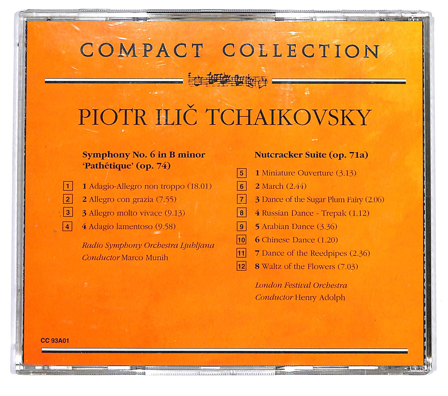 EBOND Ciaikovski - I Capolavori Sinfonia N. 6 'Pathetique' CD CD125360