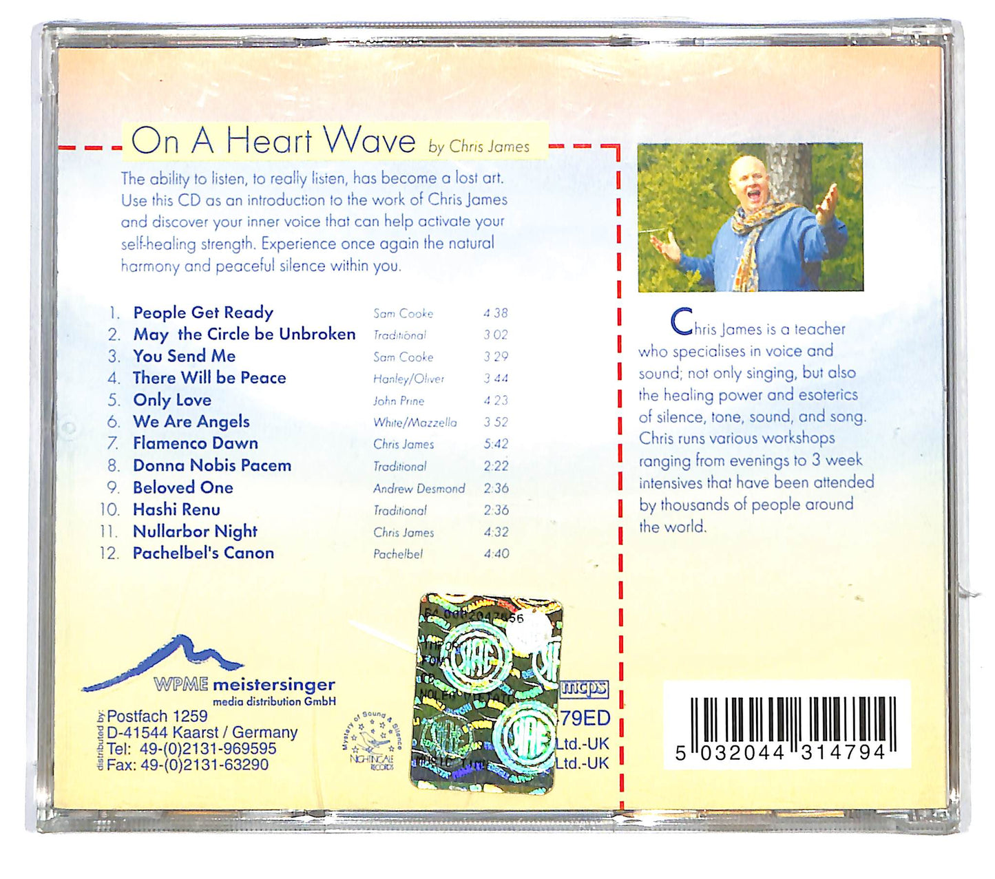 EBOND Chris James - On A Heart Wave CD CD125403