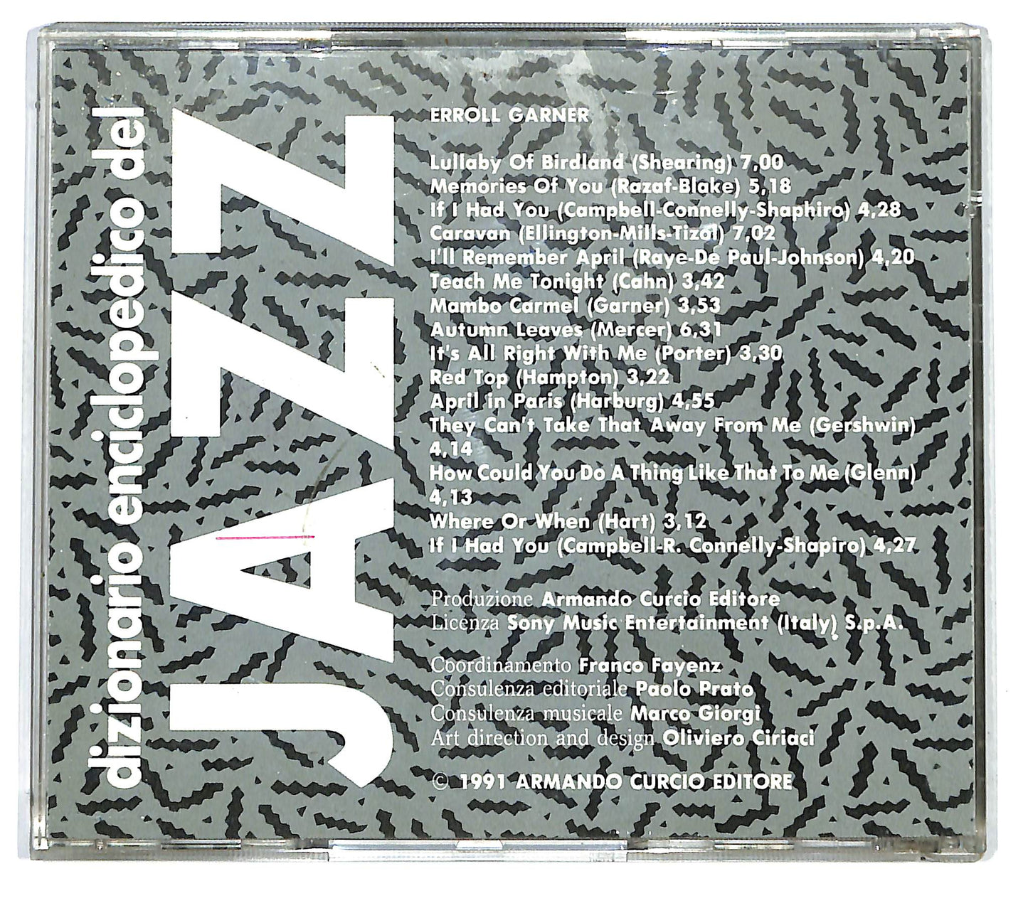 EBOND Erroll Garner - Erroll Garner EDITORIALE CD CD125421