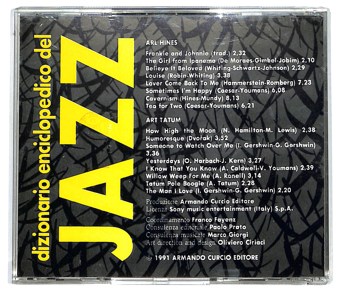 EBOND Earl Hines , Art Tatum - Earl Hines - Art Tatum EDITORIALE CD CD125425