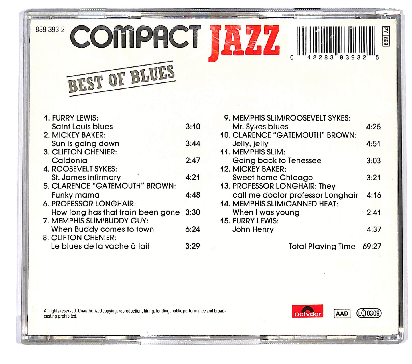 EBOND Various - Best Of Blues CD CD125436