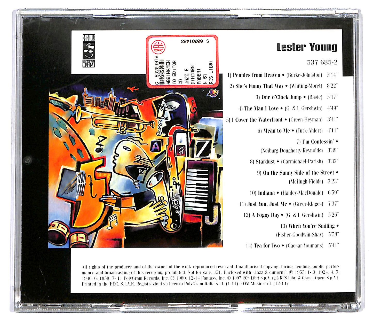 EBOND Lester Young - Lester Young (Kansas City) EDITORIALE CD CD125443