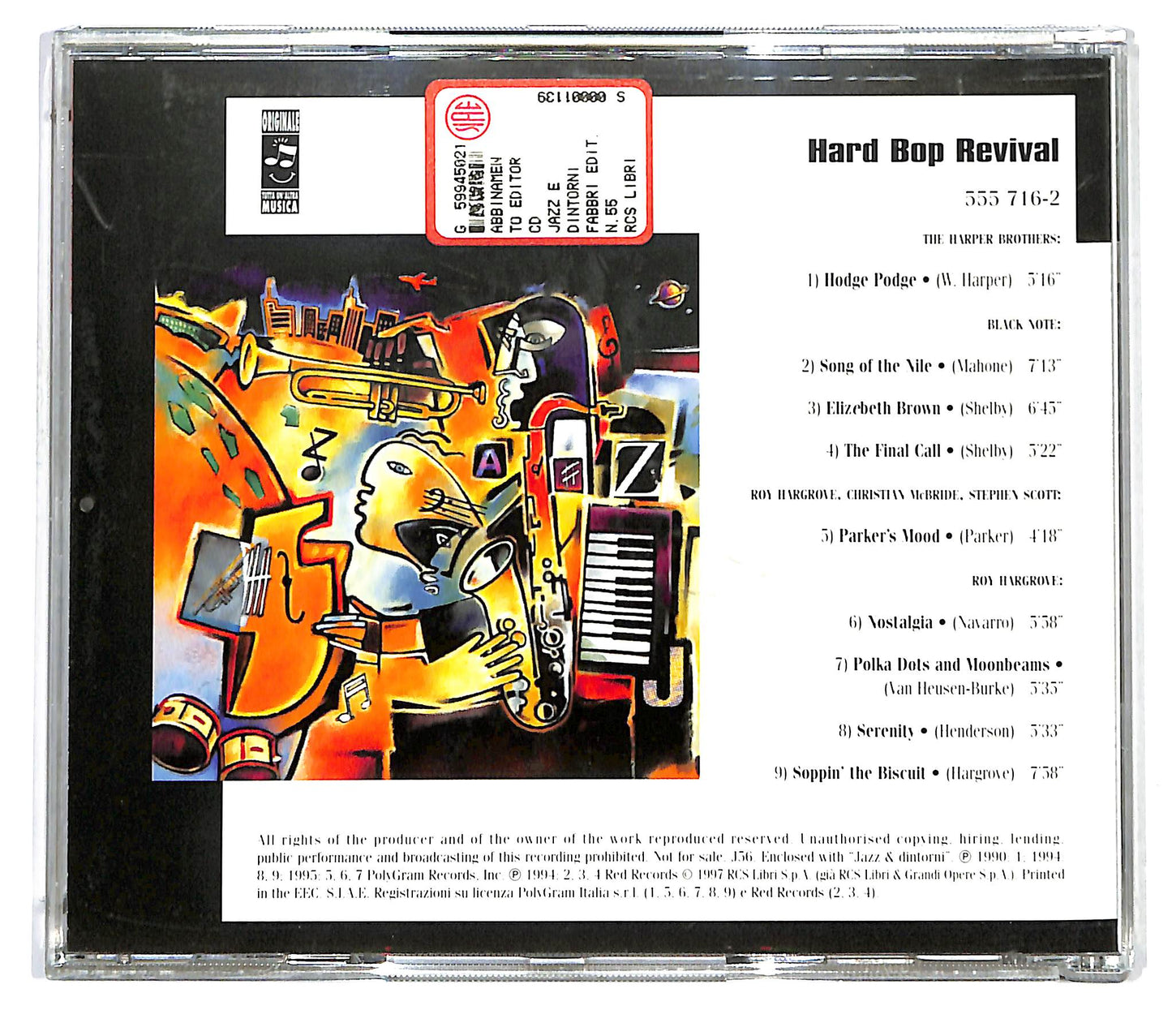 EBOND Various - Hard Bop Revival / Los Angeles EDITORIALE CD CD125449