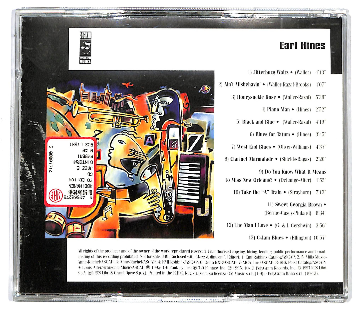EBOND Earl Hines - Earl Hines (Chicago) EDITORIALE CD CD125455