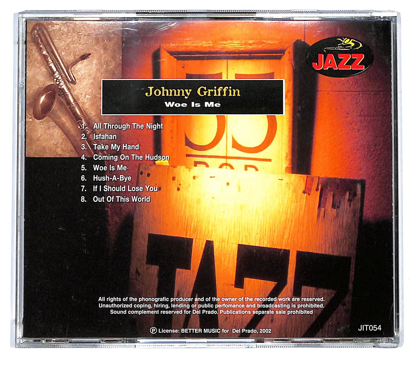 EBOND Johnny Griffin - Woe Is Me EDITORIALE CD CD125502