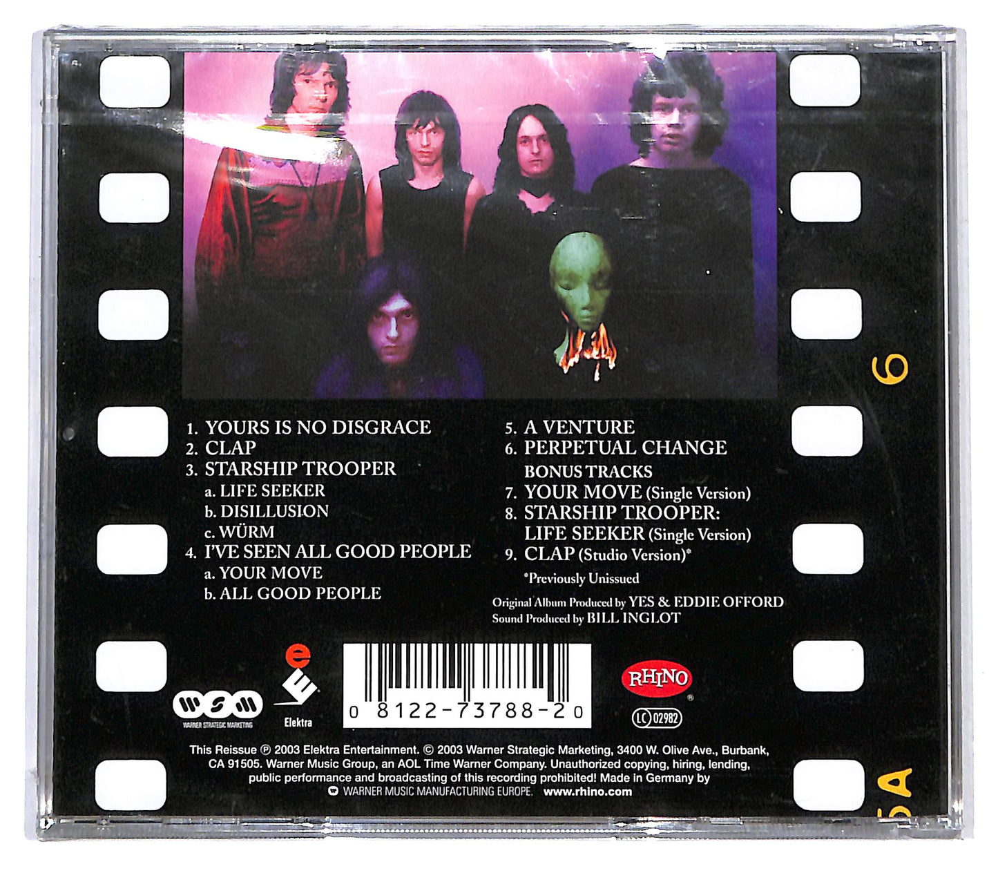 EBOND Yes - The Yes Album CD CD125526