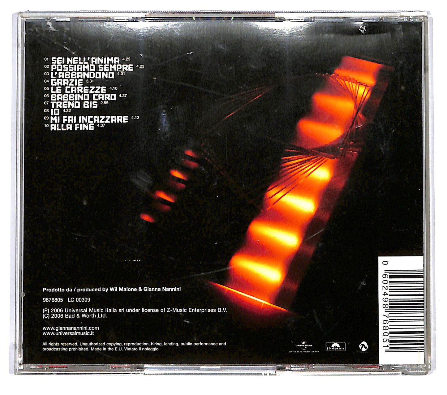 EBOND Gianna Nannini - Grazie CD CD125535