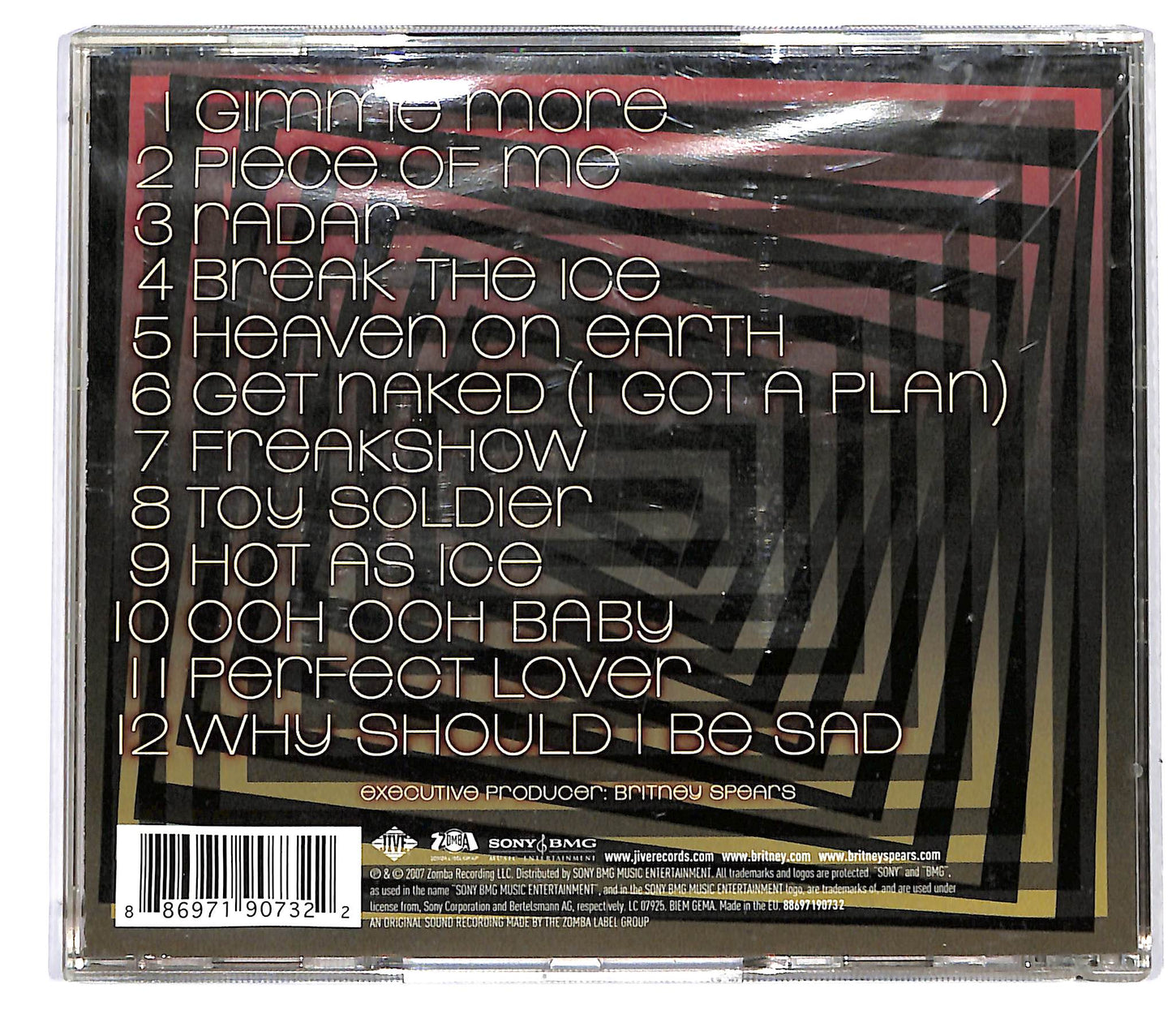 EBOND Britney Spears - Blackout CD CD125624