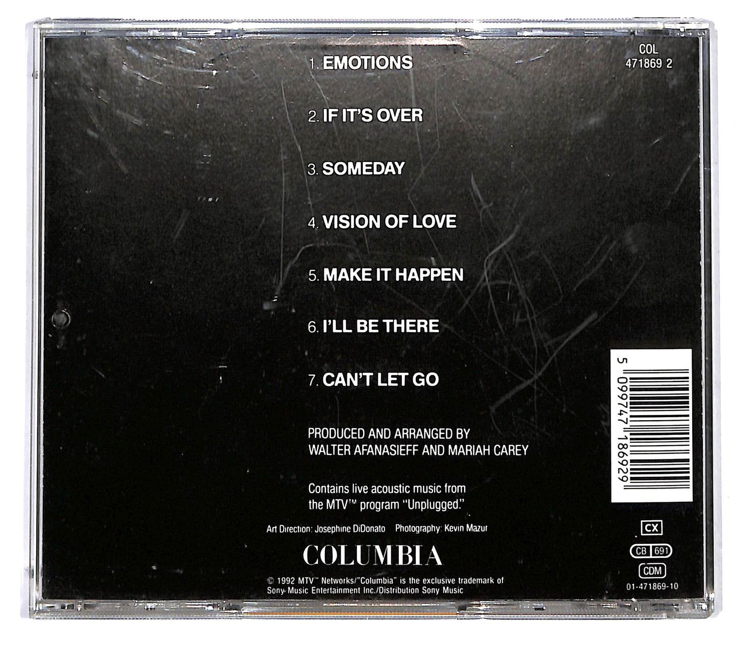 EBOND Mariah Carey - MTV Unplugged EP CD CD125626