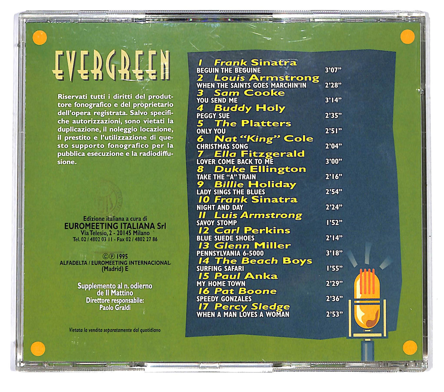 EBOND Various - Evergreen EDITORIALE CD CD125636