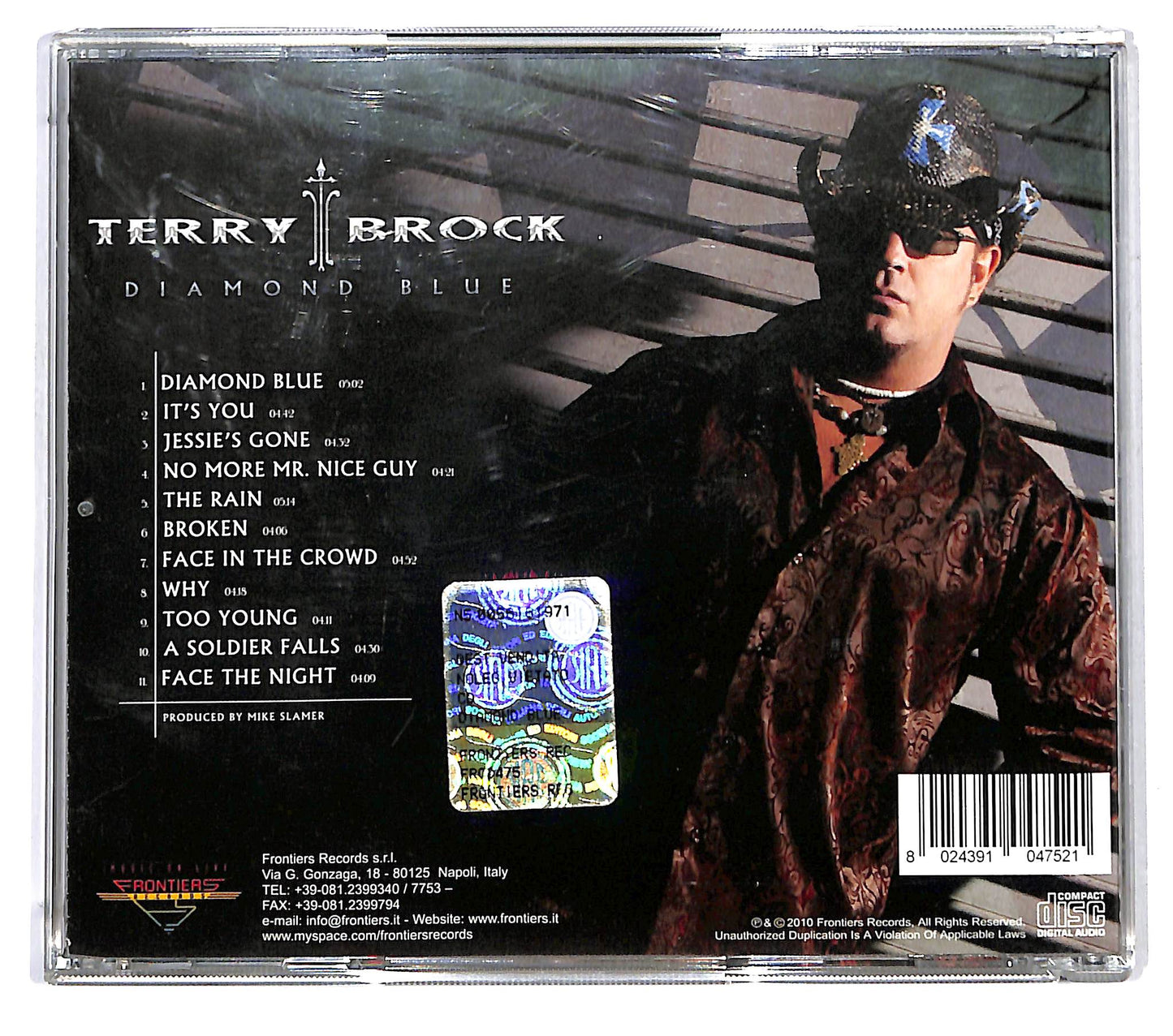 EBOND Terry Brock - Diamond Blue CD CD125707