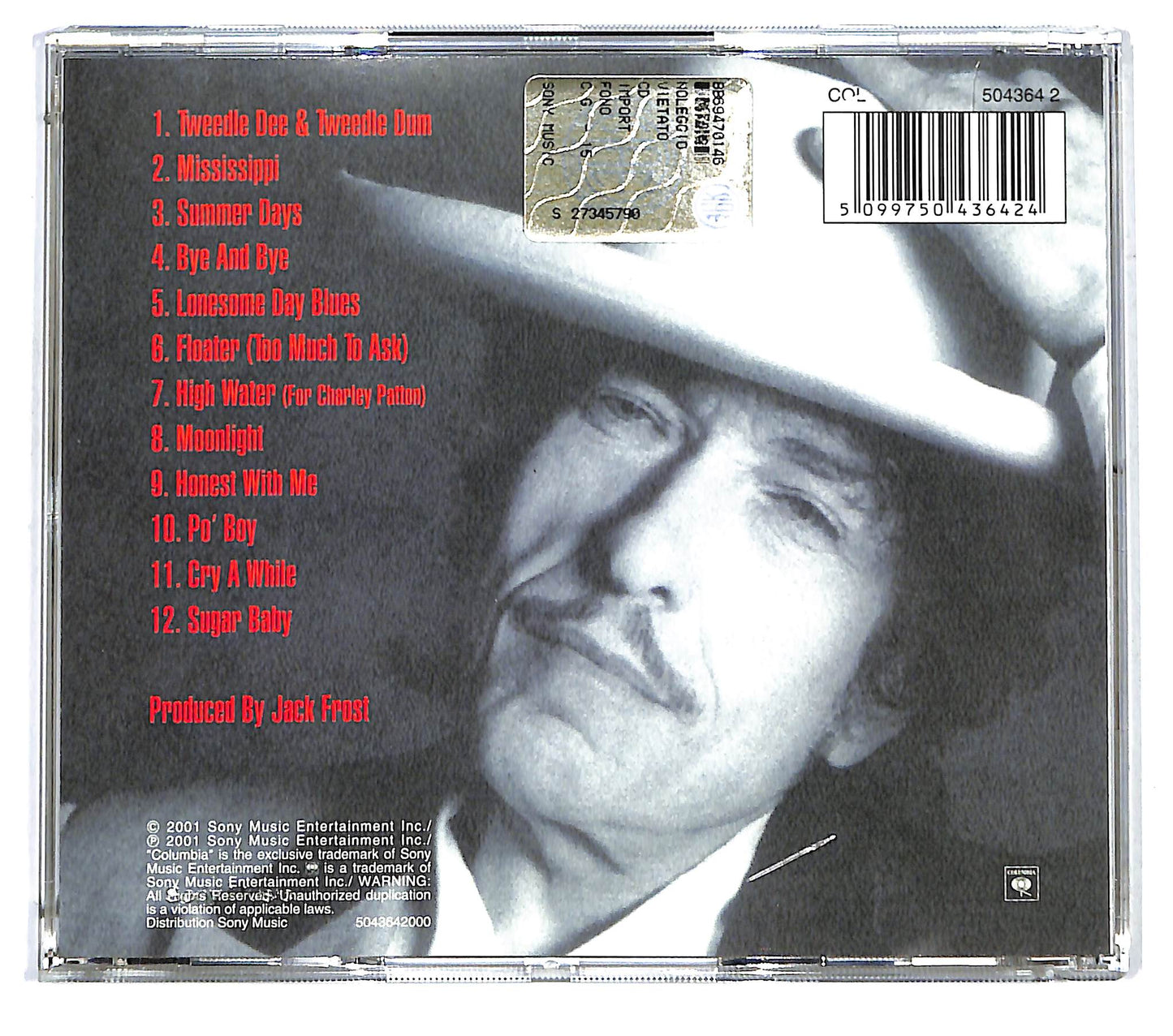 EBOND Bob Dylan - ''Love And Theft'' CD CD125723