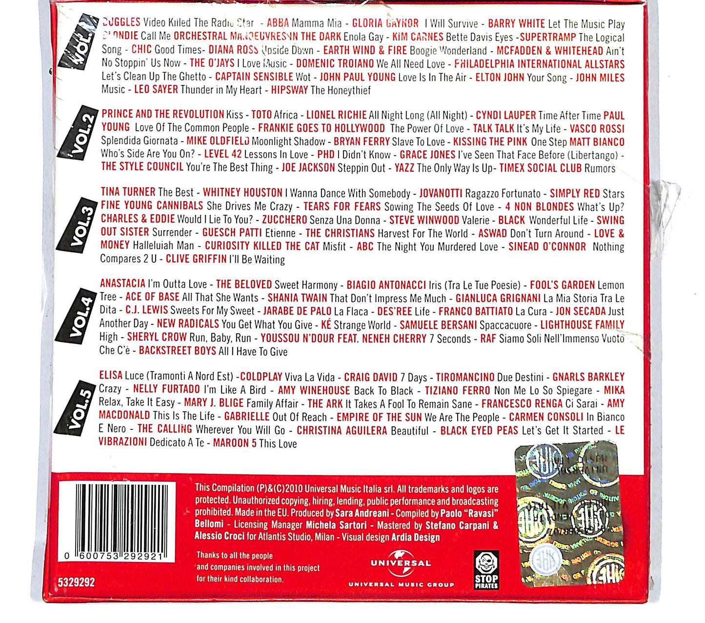 EBOND R101 Radio Pop Collection (101 Canzoni Della Storia Del Pop) CD CD125738