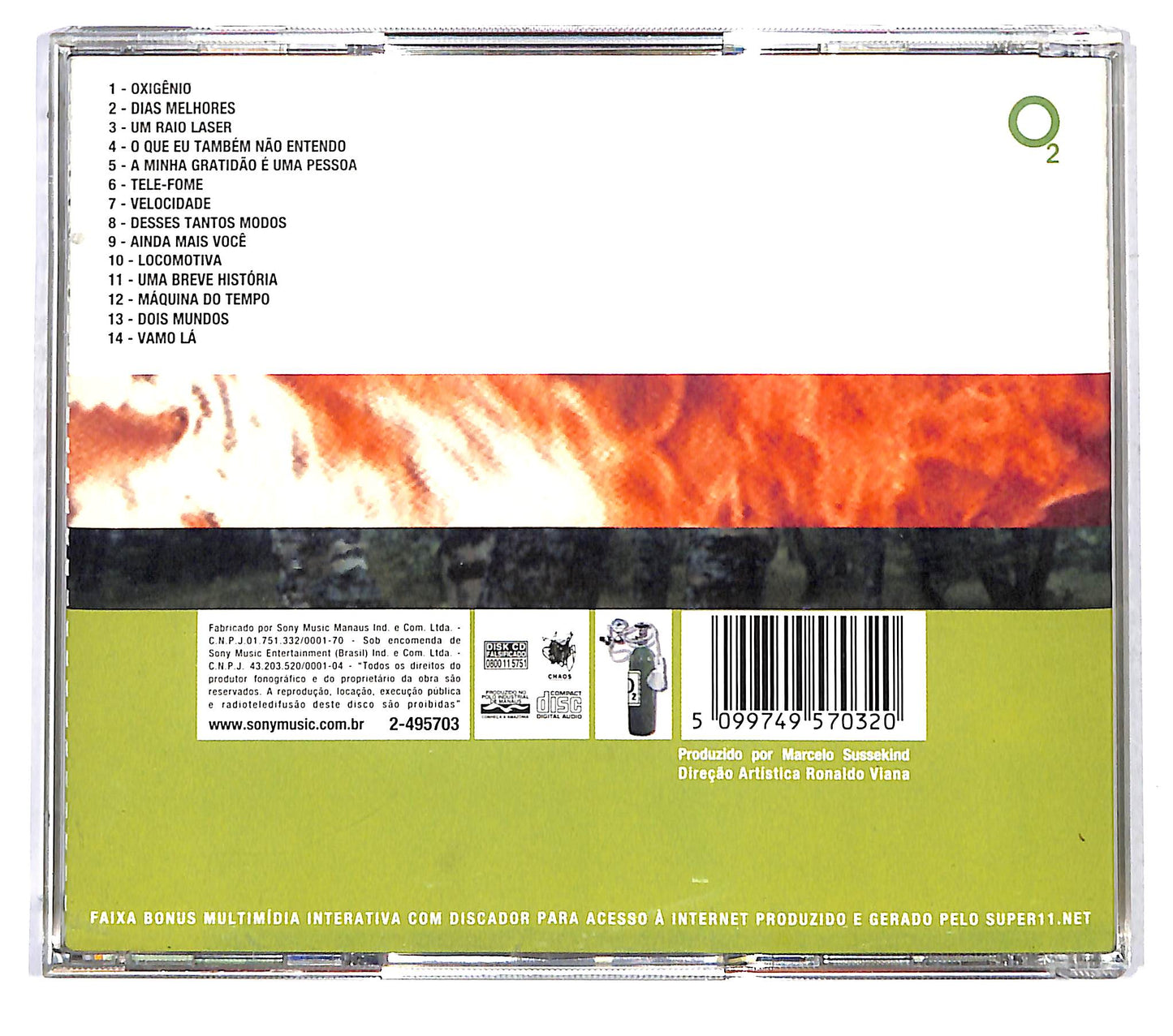 EBOND Jota Quest - Oxigenio CD CD125760