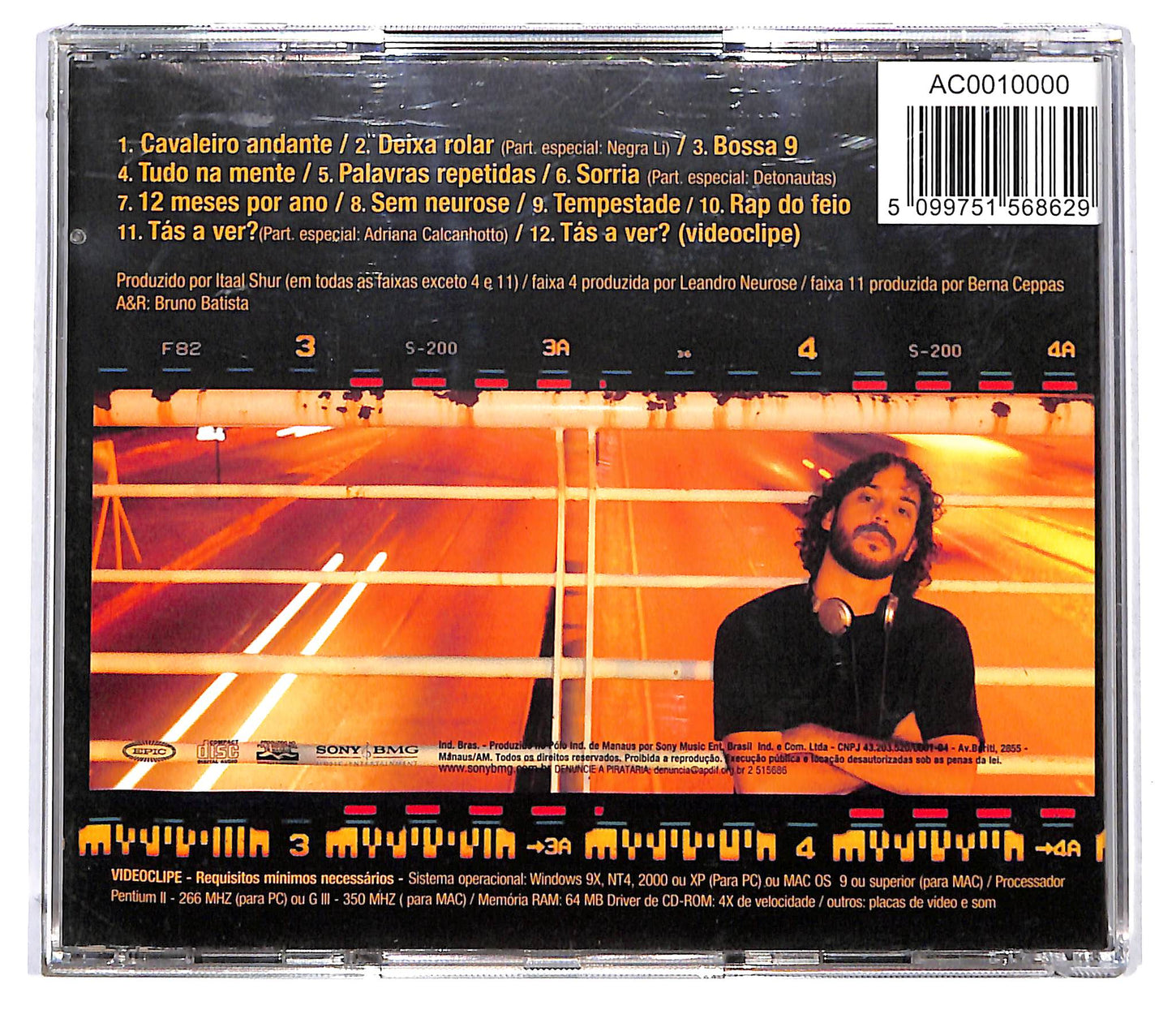 EBOND Gabriel O Pensador - Cavaleiro Andante CD CD125762