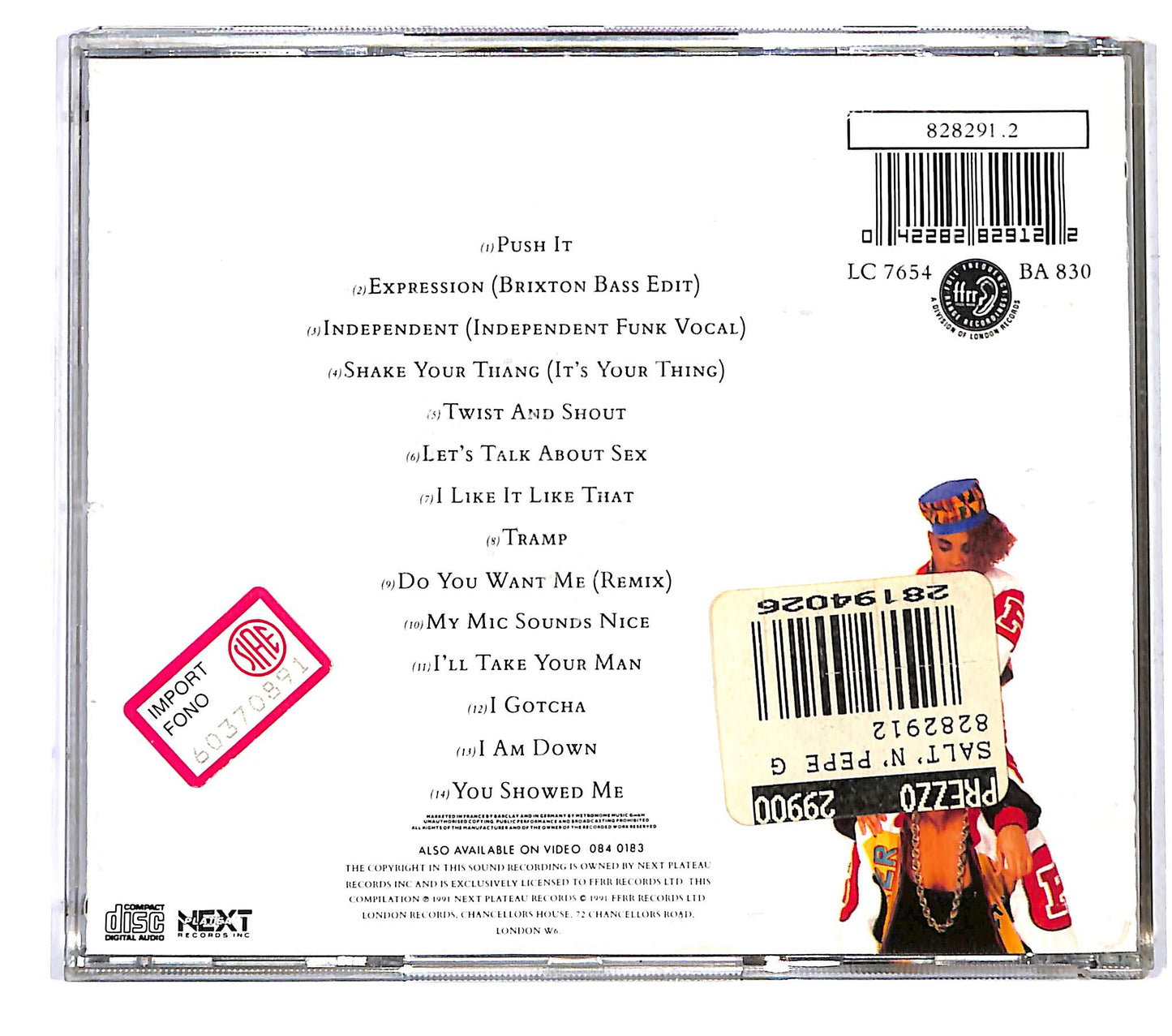 EBOND Salt 'N' Pepa - The Greatest Hits CD CD125829